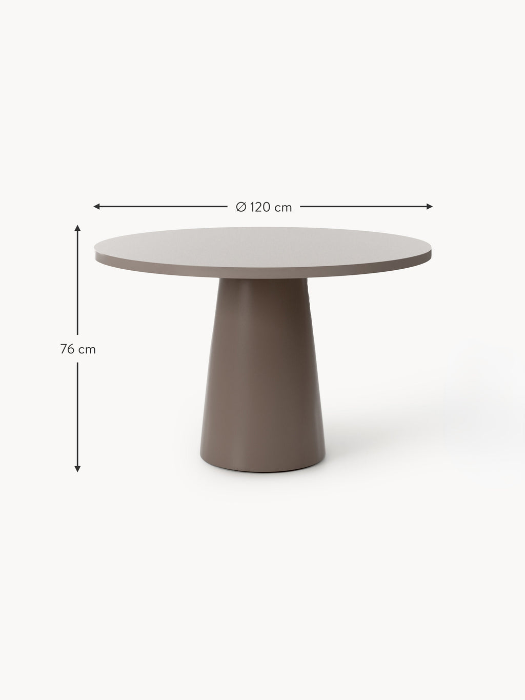 Kim Round Garden Table, in various sizes