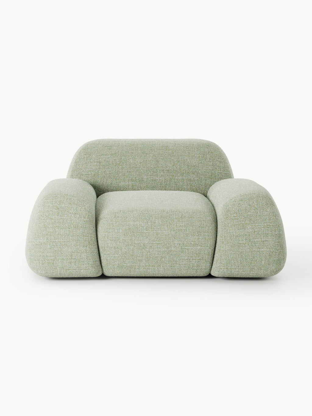 Wolke Bouclé Lounge Chair