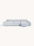 Gallery image 1 - Modular Bouclé Corner Sofa Wolke (4-seater)