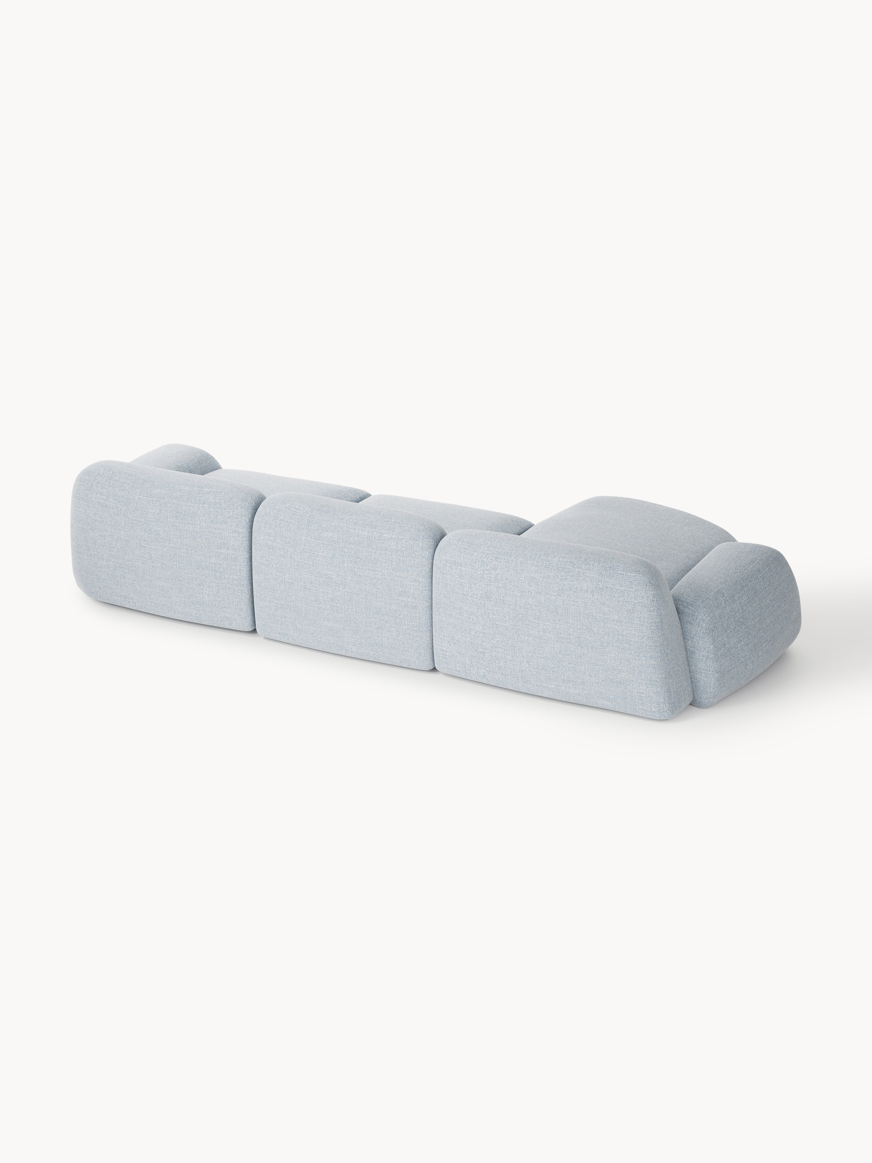Wolke Modular Bouclé Corner Sofa (4-seater)