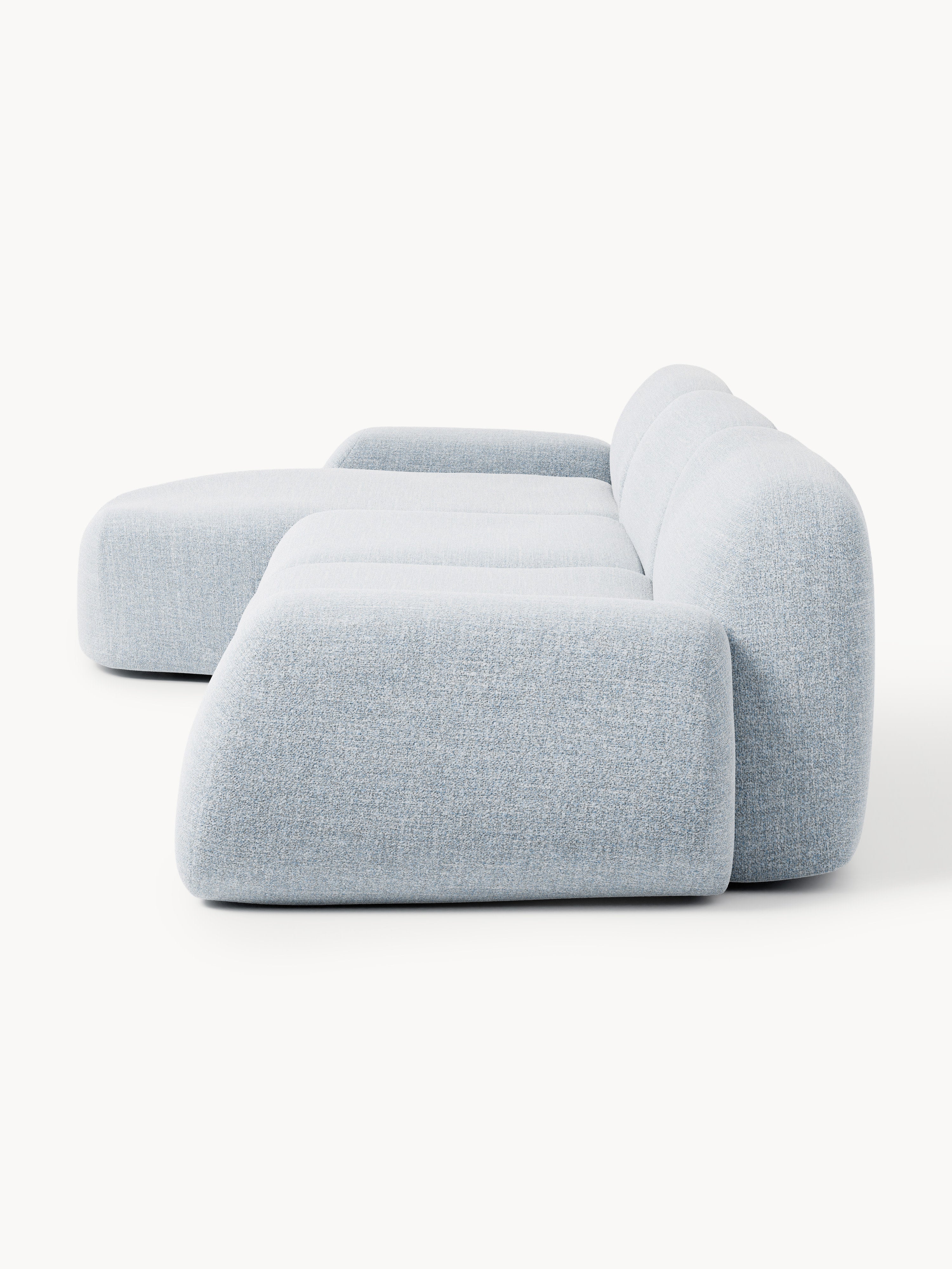 Wolke Modular Bouclé Corner Sofa (4-seater)