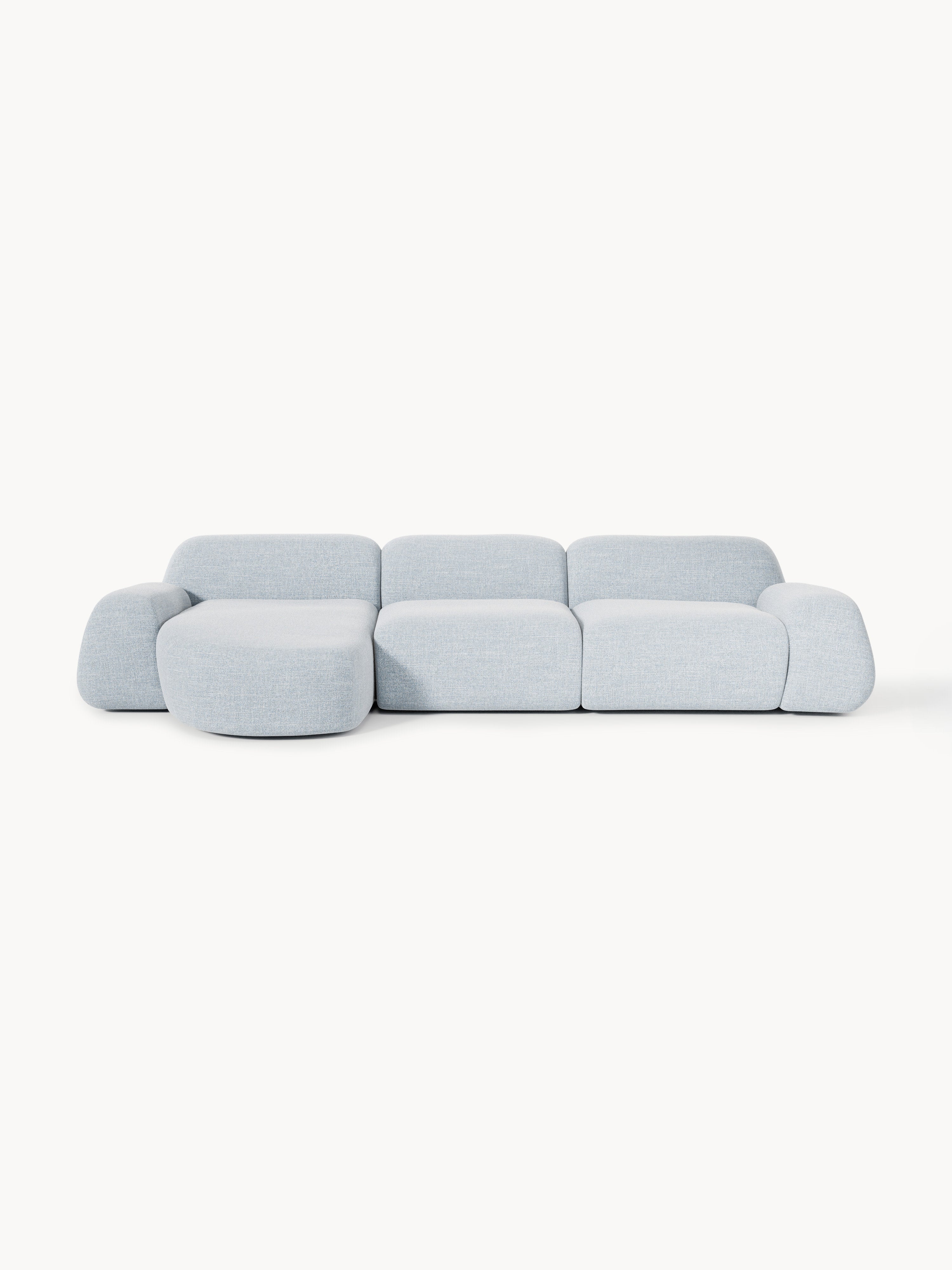 Wolke Modular Bouclé Corner Sofa (4-seater)