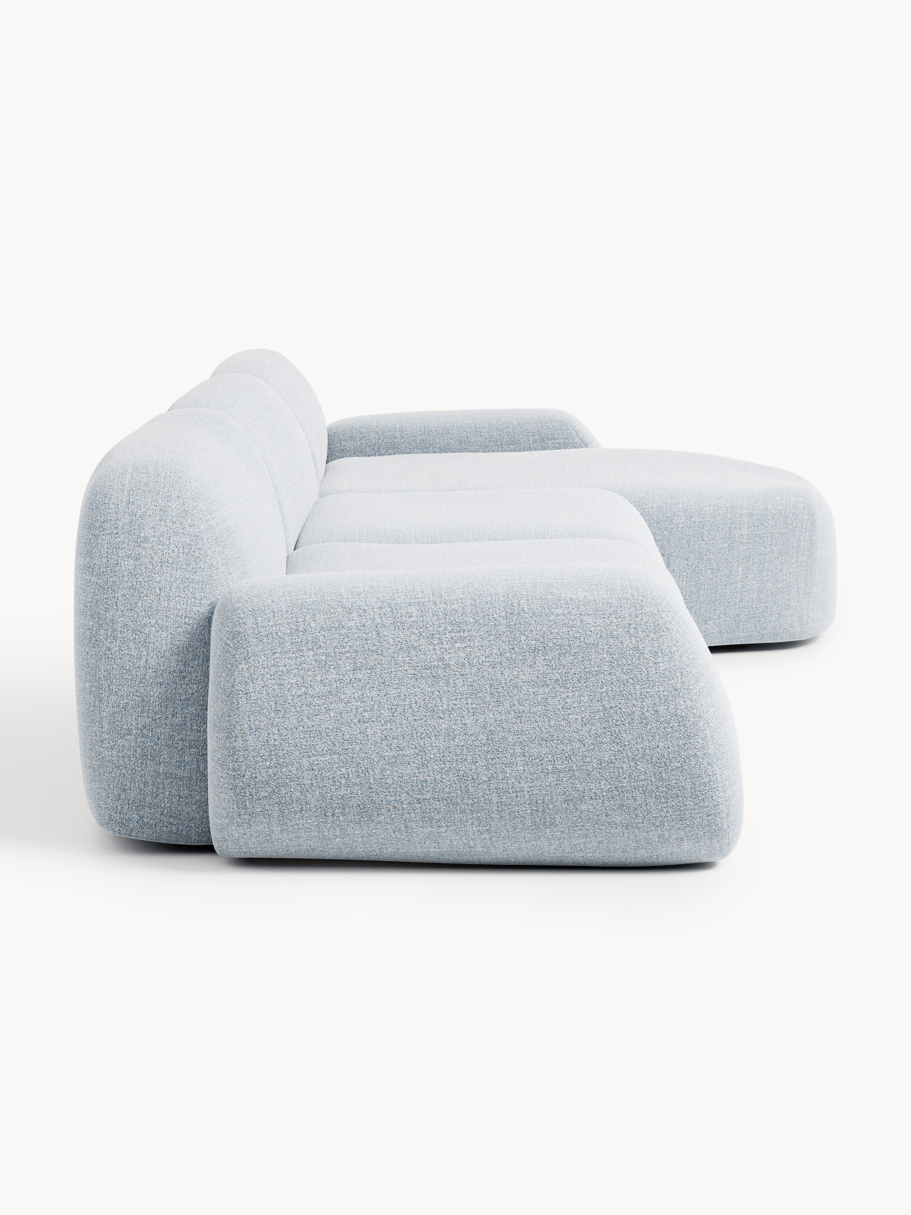 Wolke Modular Bouclé Corner Sofa (4-seater)