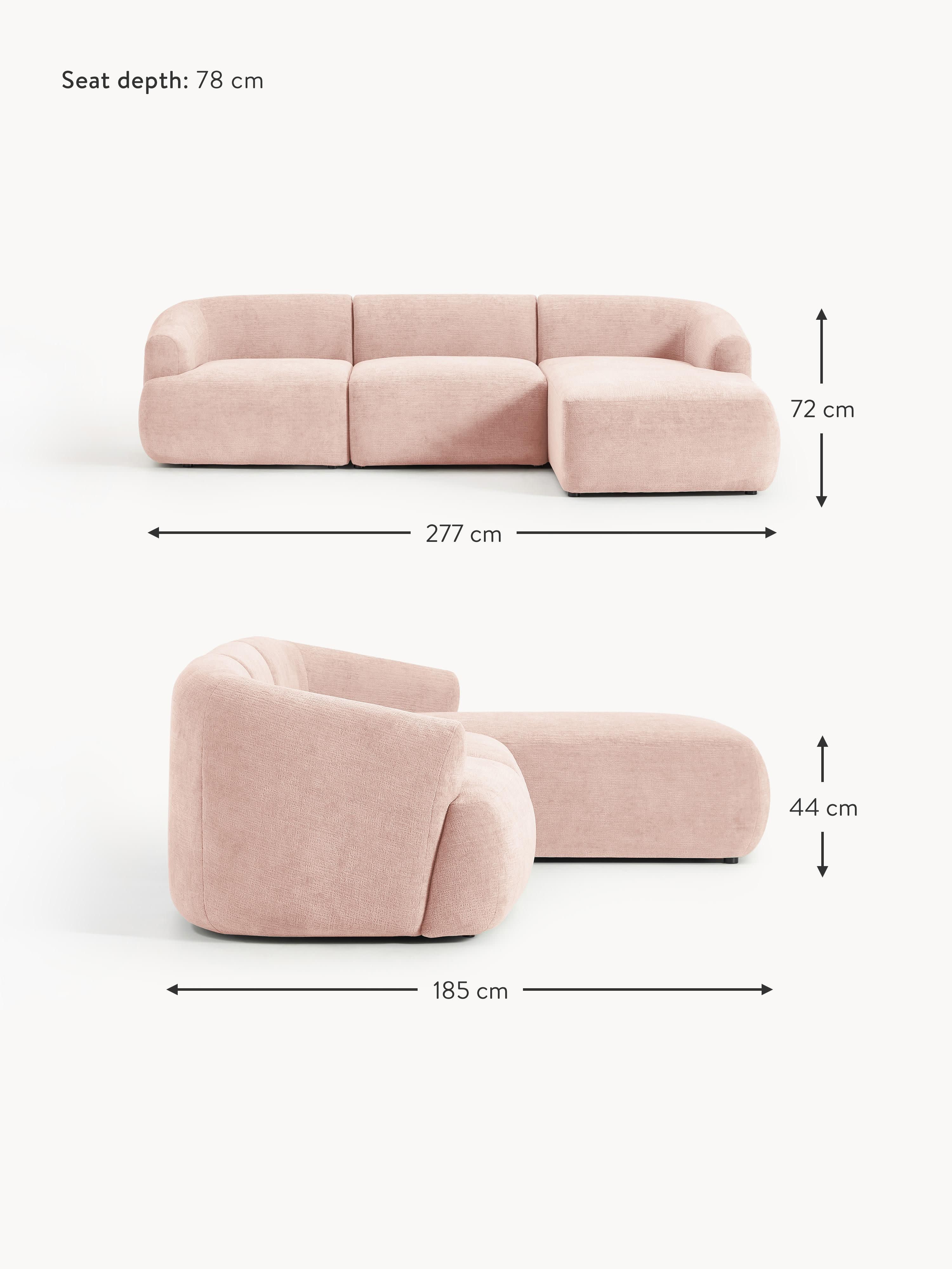 Sofia Modular Corner Sofa (4-seater)