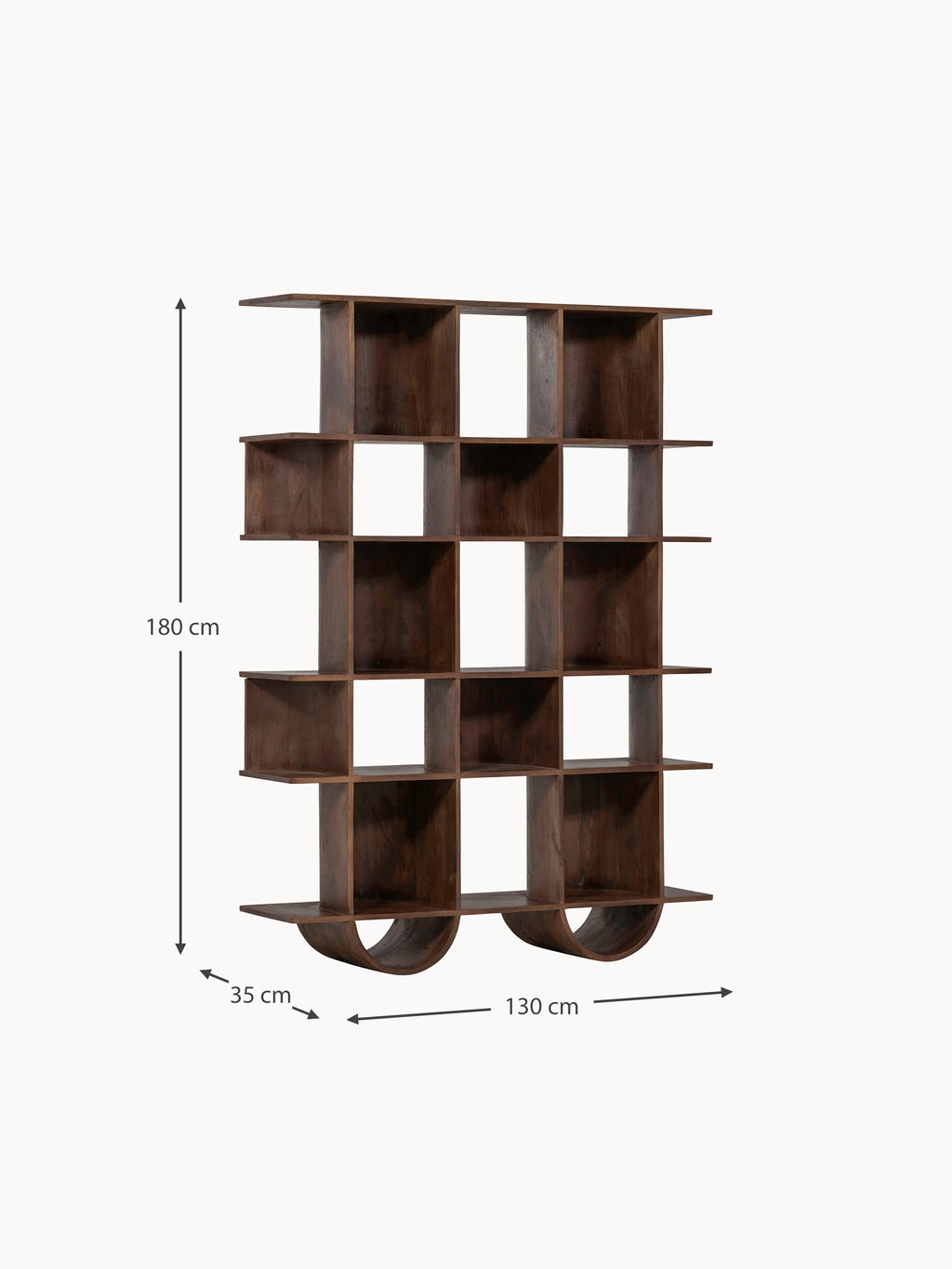 Sinne Mango Wood Shelving Unit