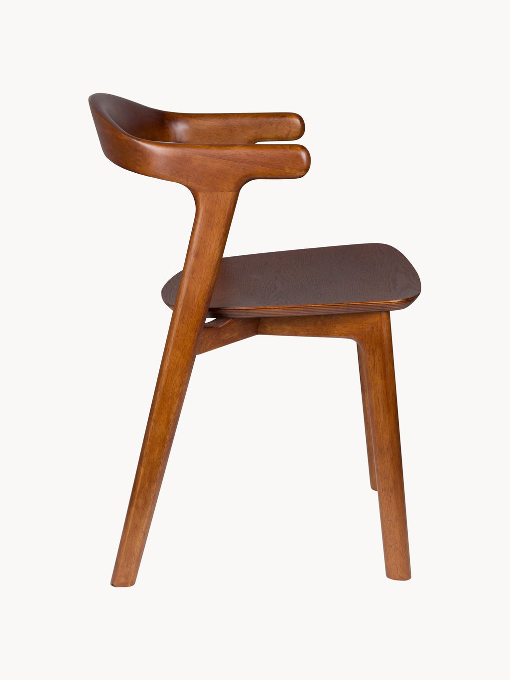 Northwood Wooden Dining Chairs with Armrests, Set of 2