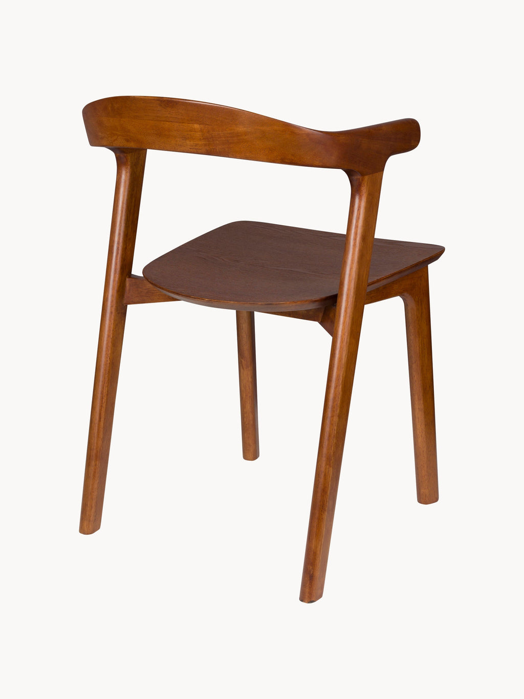 Northwood Wooden Dining Chairs with Armrests, Set of 2