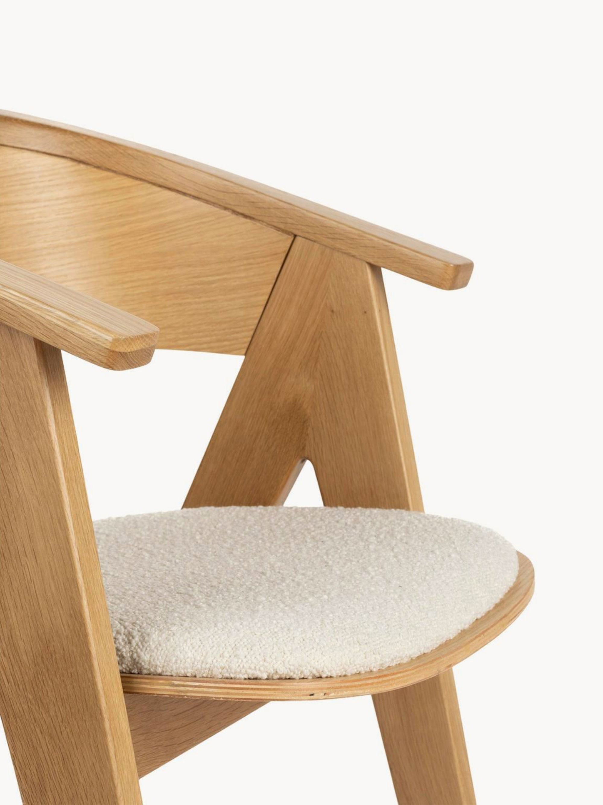 NDSM Upholstered Dining Chair with Armrests