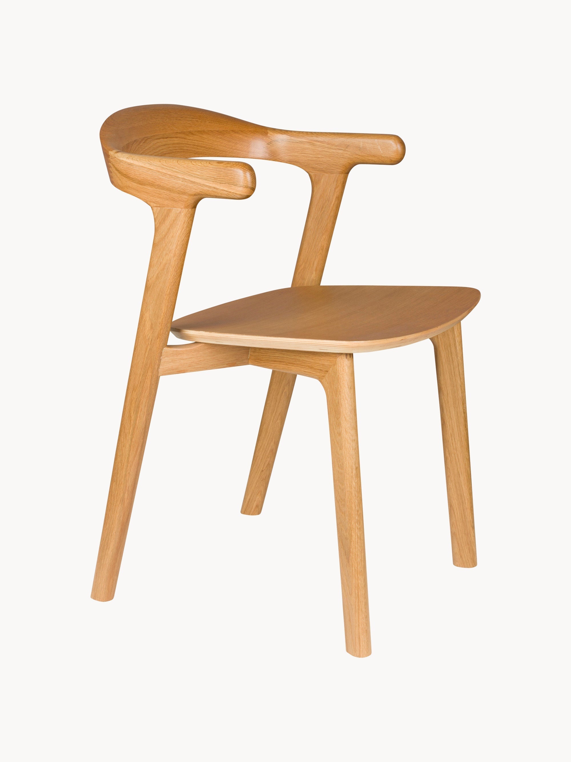 Gallery image 1 - Wooden Dining Chairs Northwood with Armrests, Set of 2