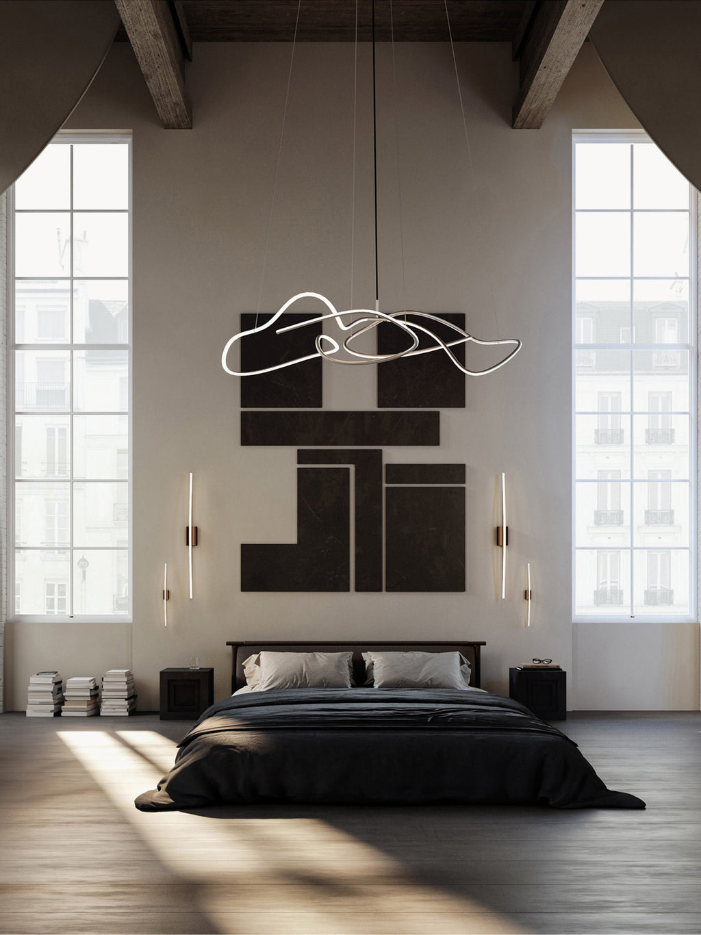 Ghost Large LED Chandelier