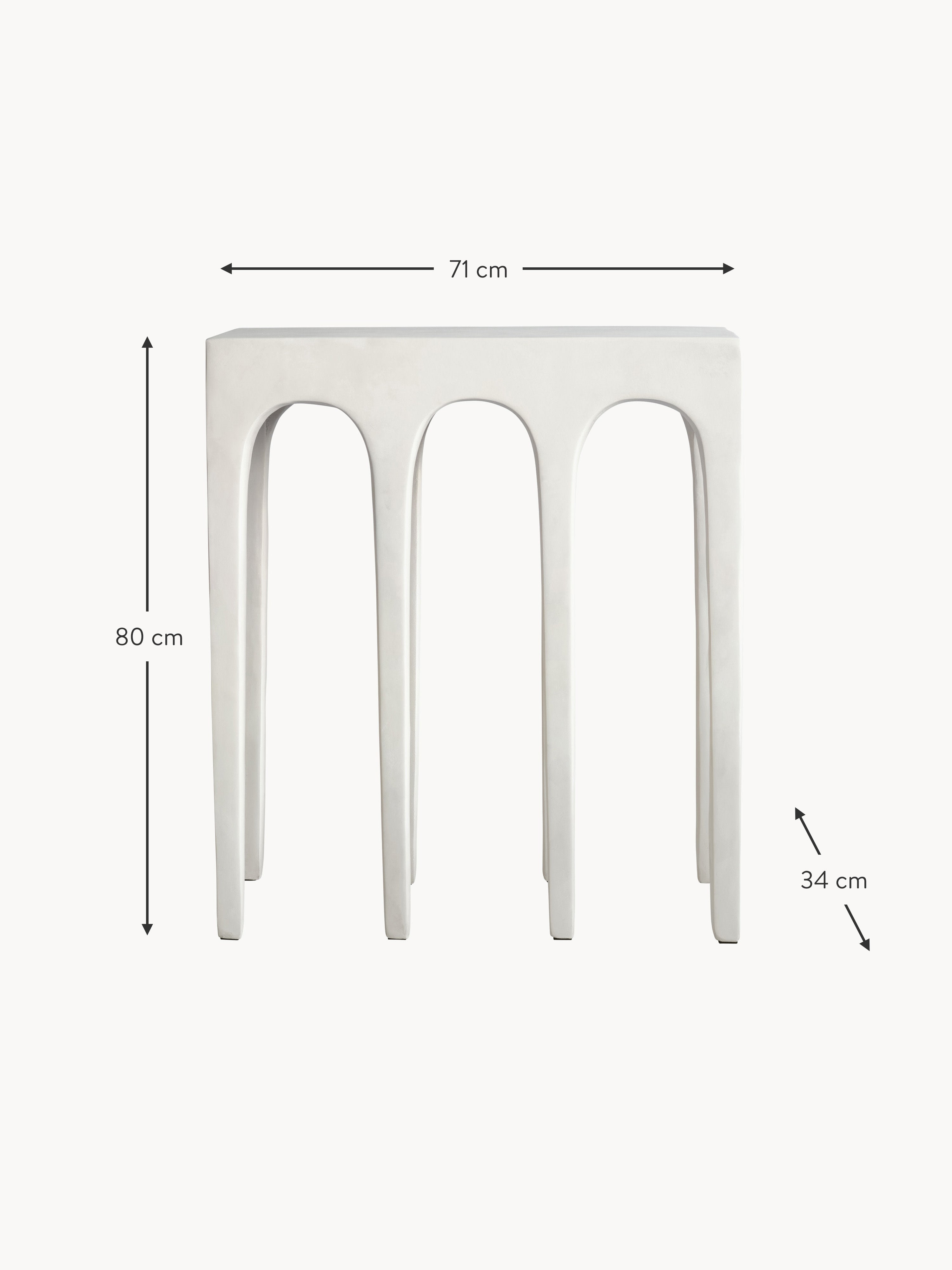 Bow Handmade Console Table