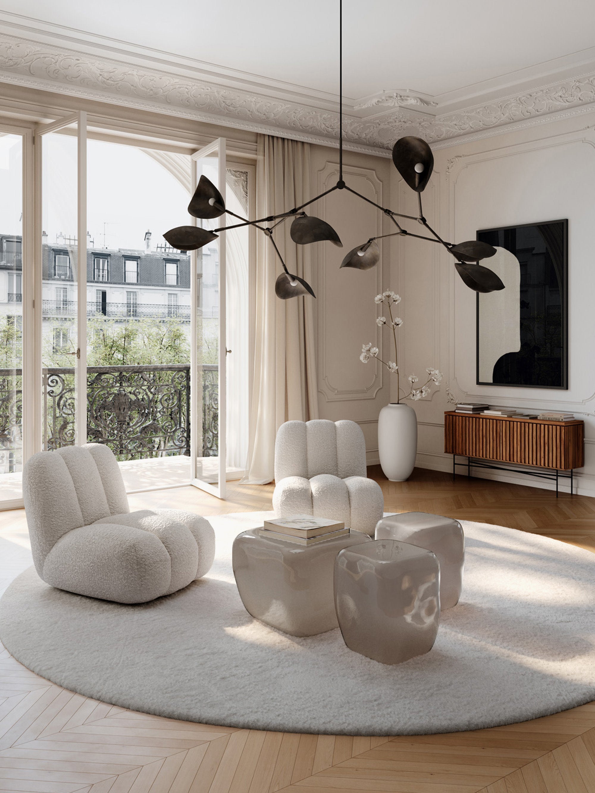 Ishi Mouth-Blown Coffee Table