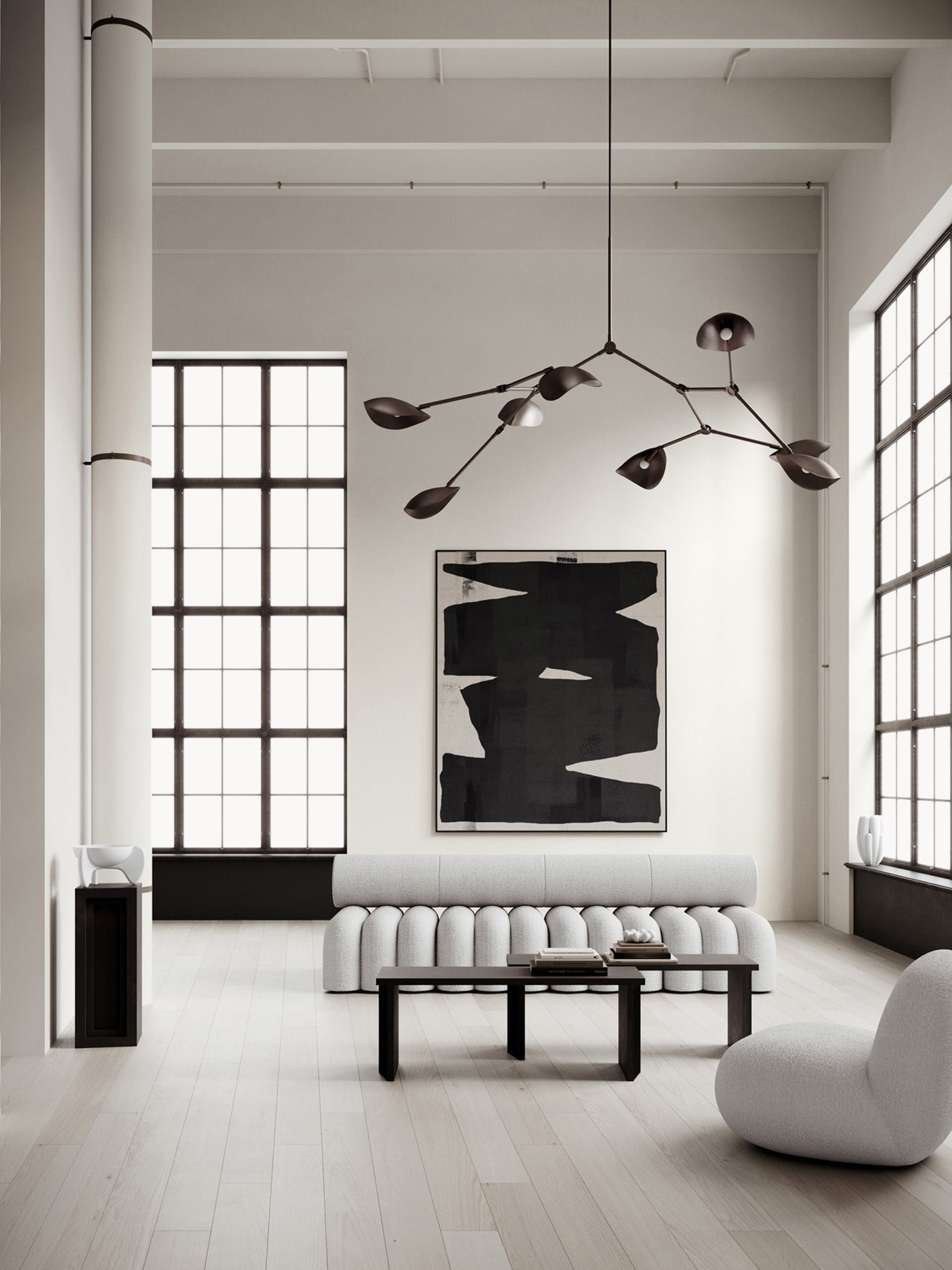Stingray Large Chandelier, in various sizes