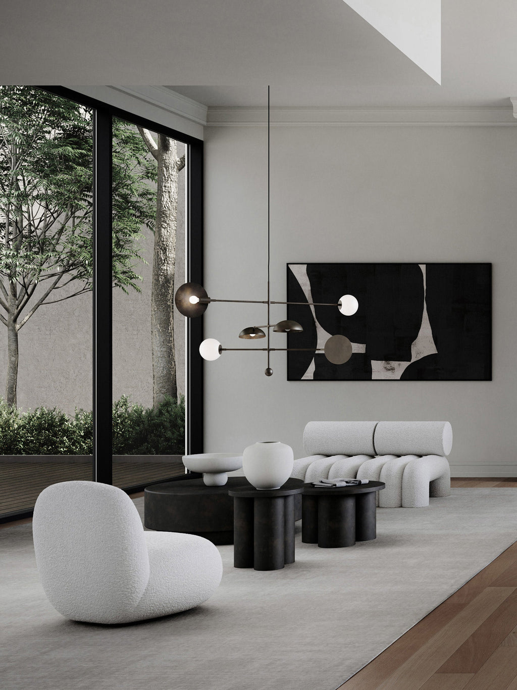 Sahn Large Chandelier