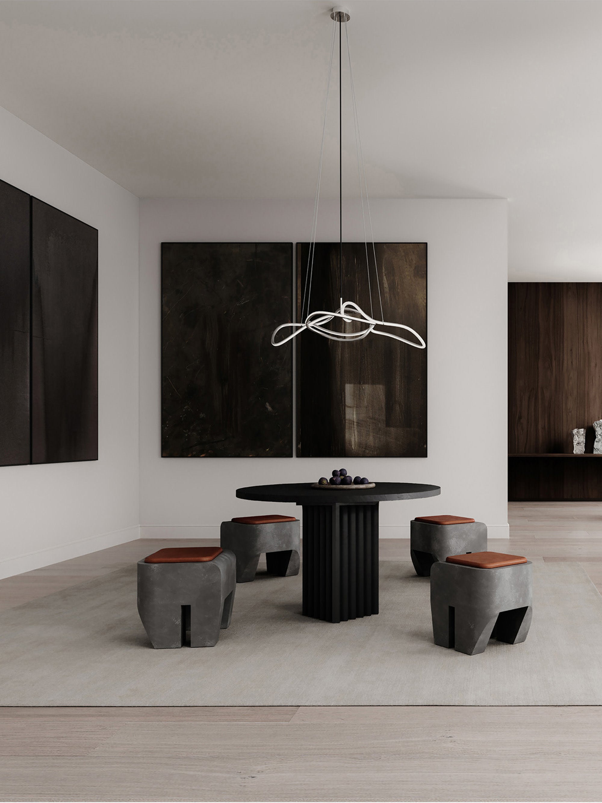 Ghost Large LED Chandelier