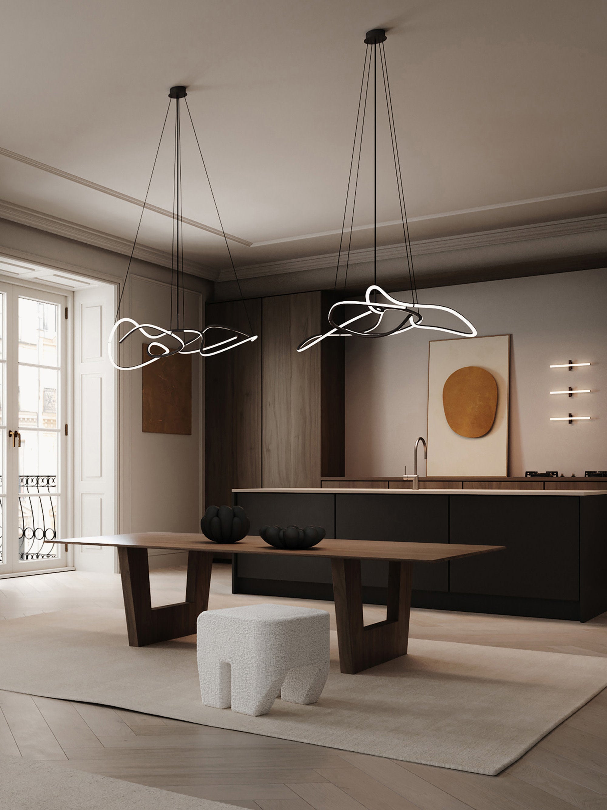 Ghost Large LED Chandelier