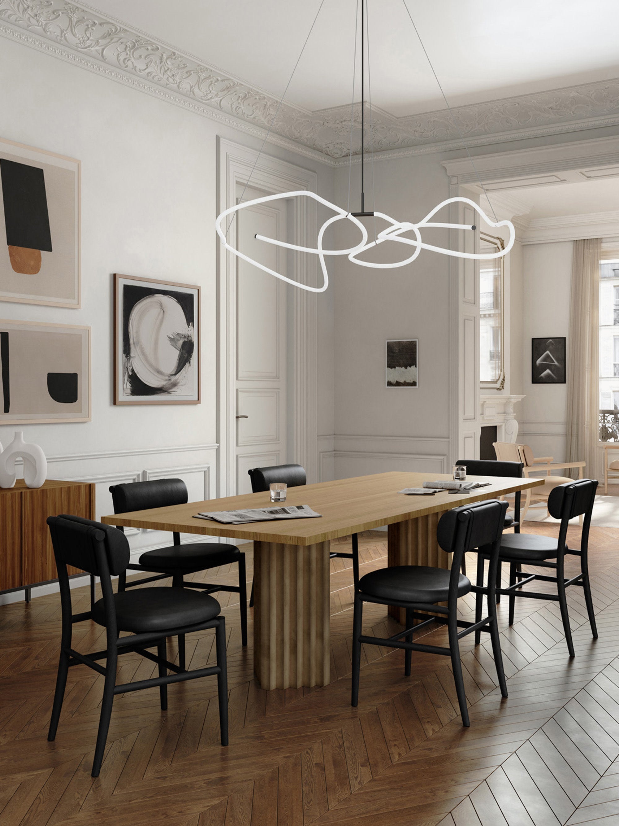 Ghost Large LED Chandelier
