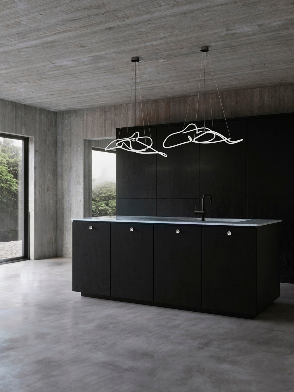 Ghost Large LED Chandelier