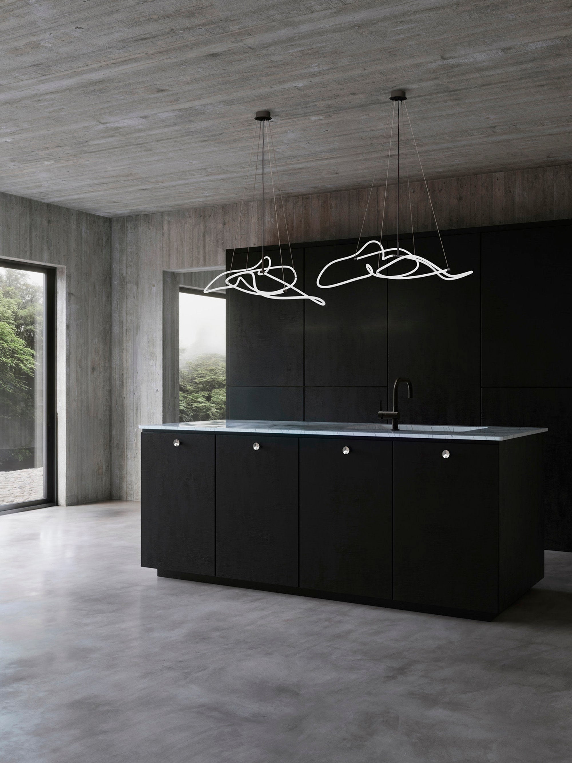 Ghost Large LED Chandelier