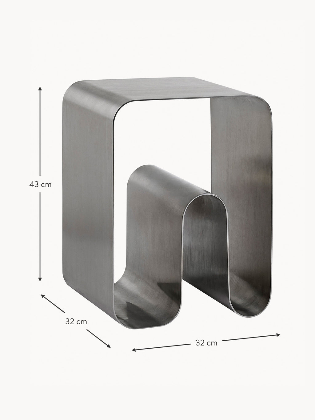 Curva Metal Stool