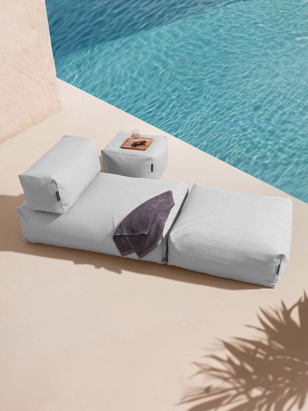 Single Floating Sun Lounger