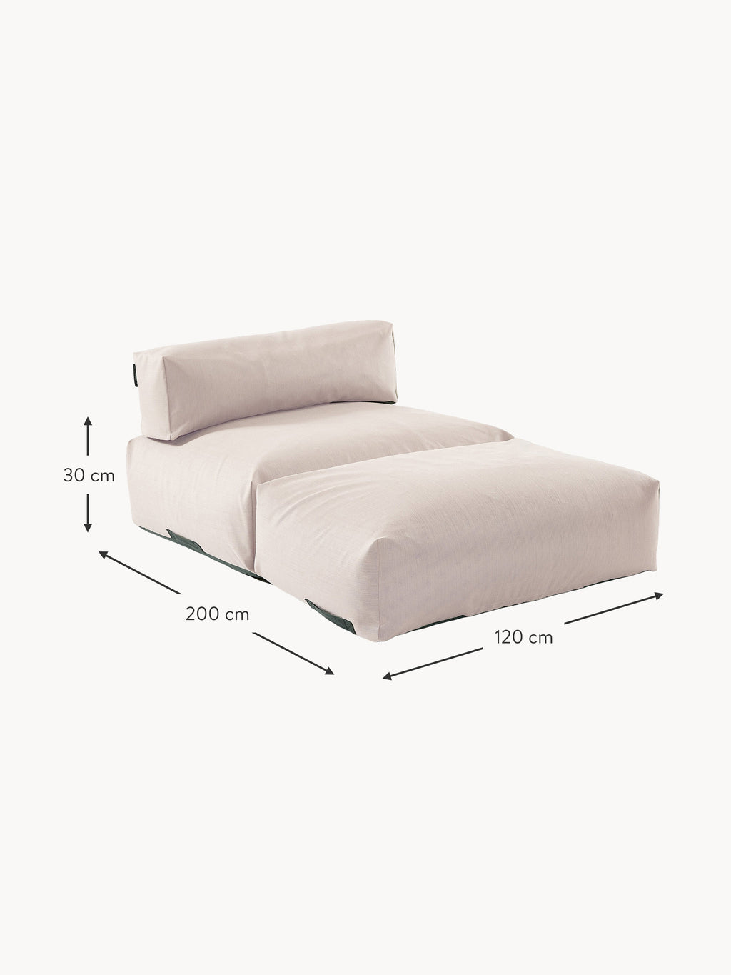 Double Floating Sun Lounger