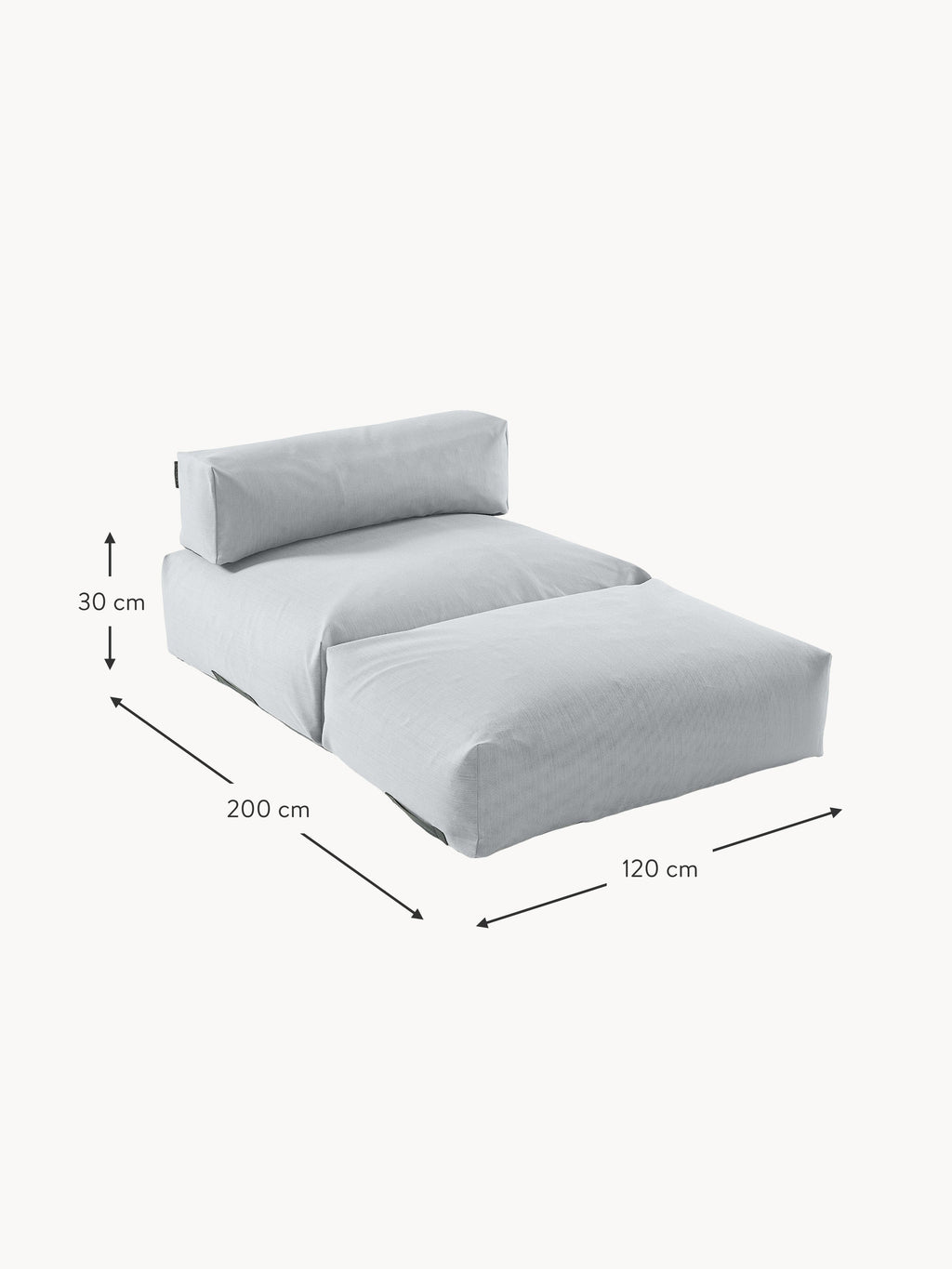 Double Floating Sun Lounger