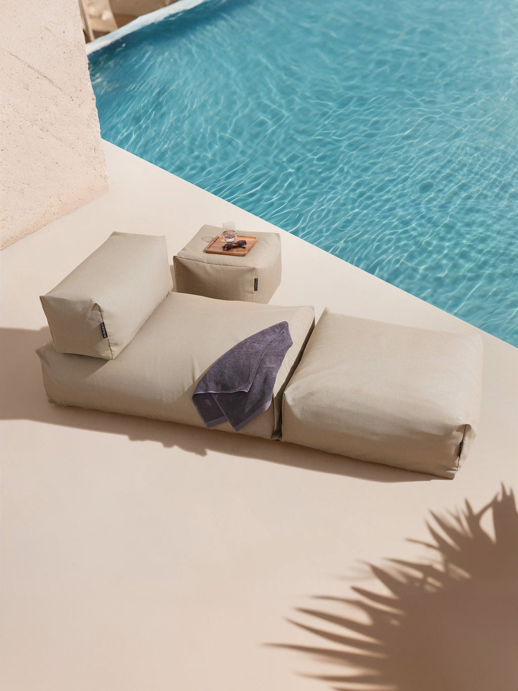 Single Floating Sun Lounger