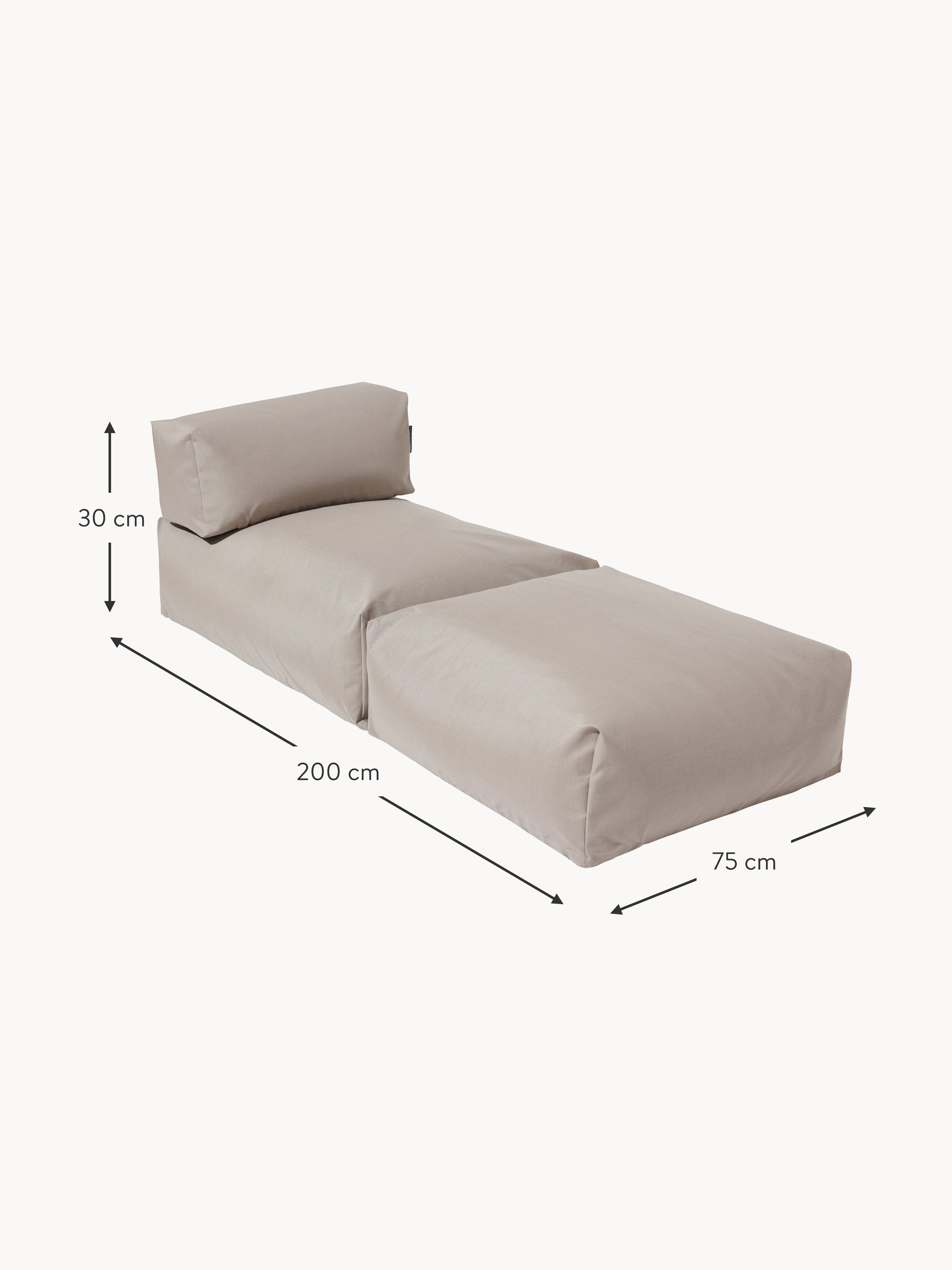Single Floating Sun Lounger
