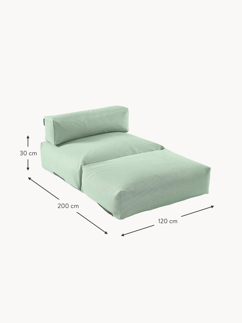 Double Floating Sun Lounger