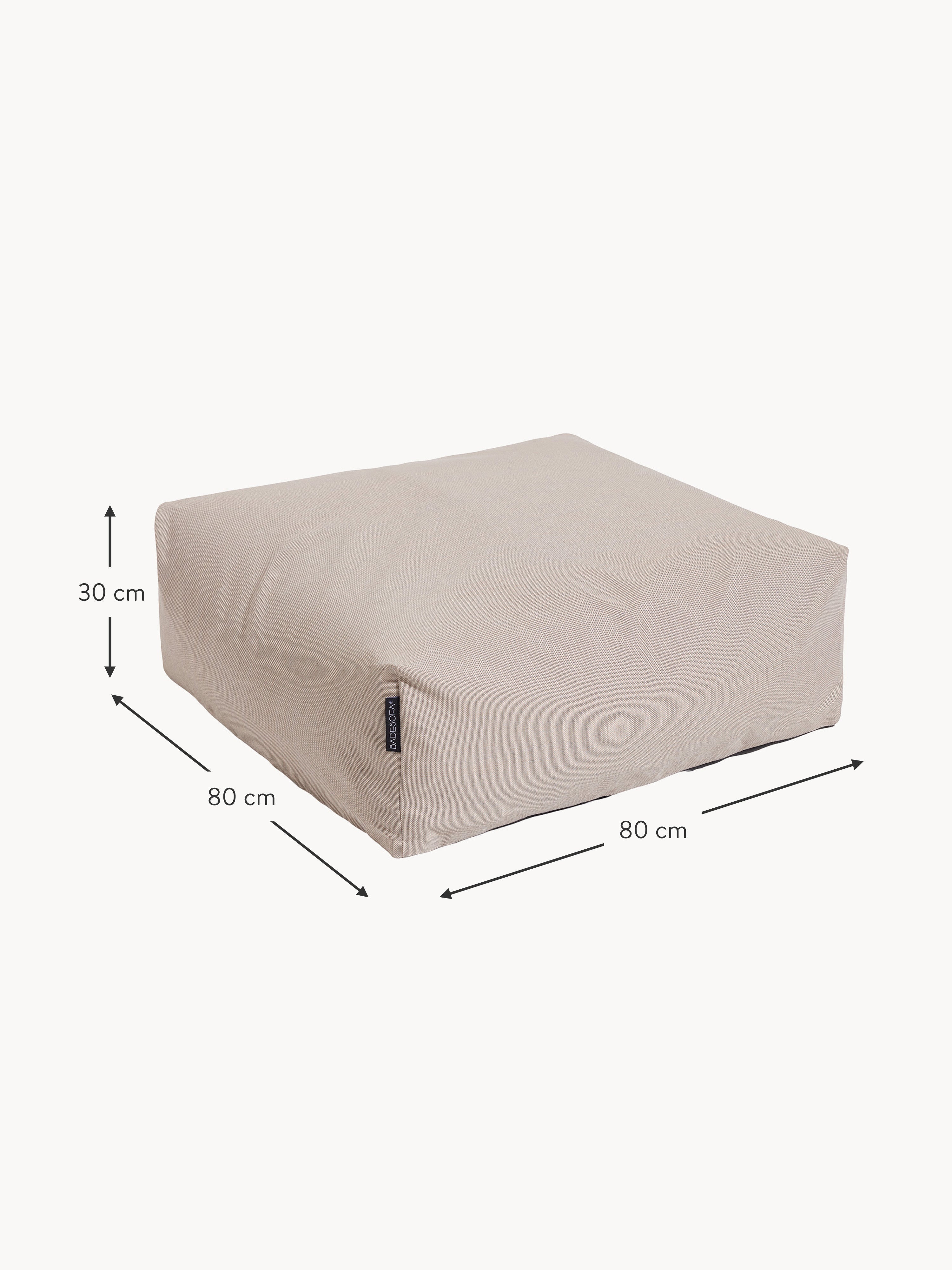 Large Outdoor Pouf