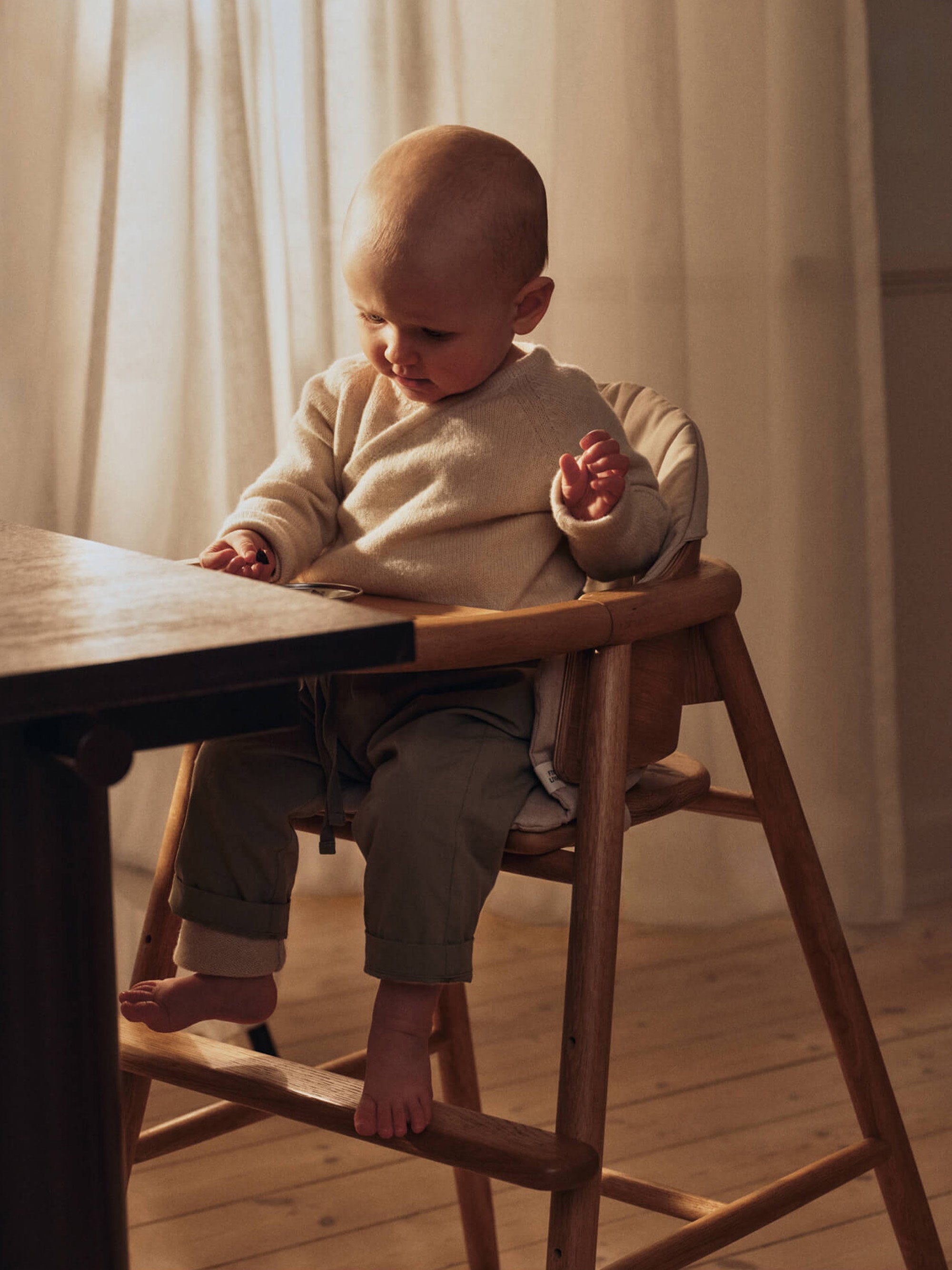 Muru Kids Wooden High Chair