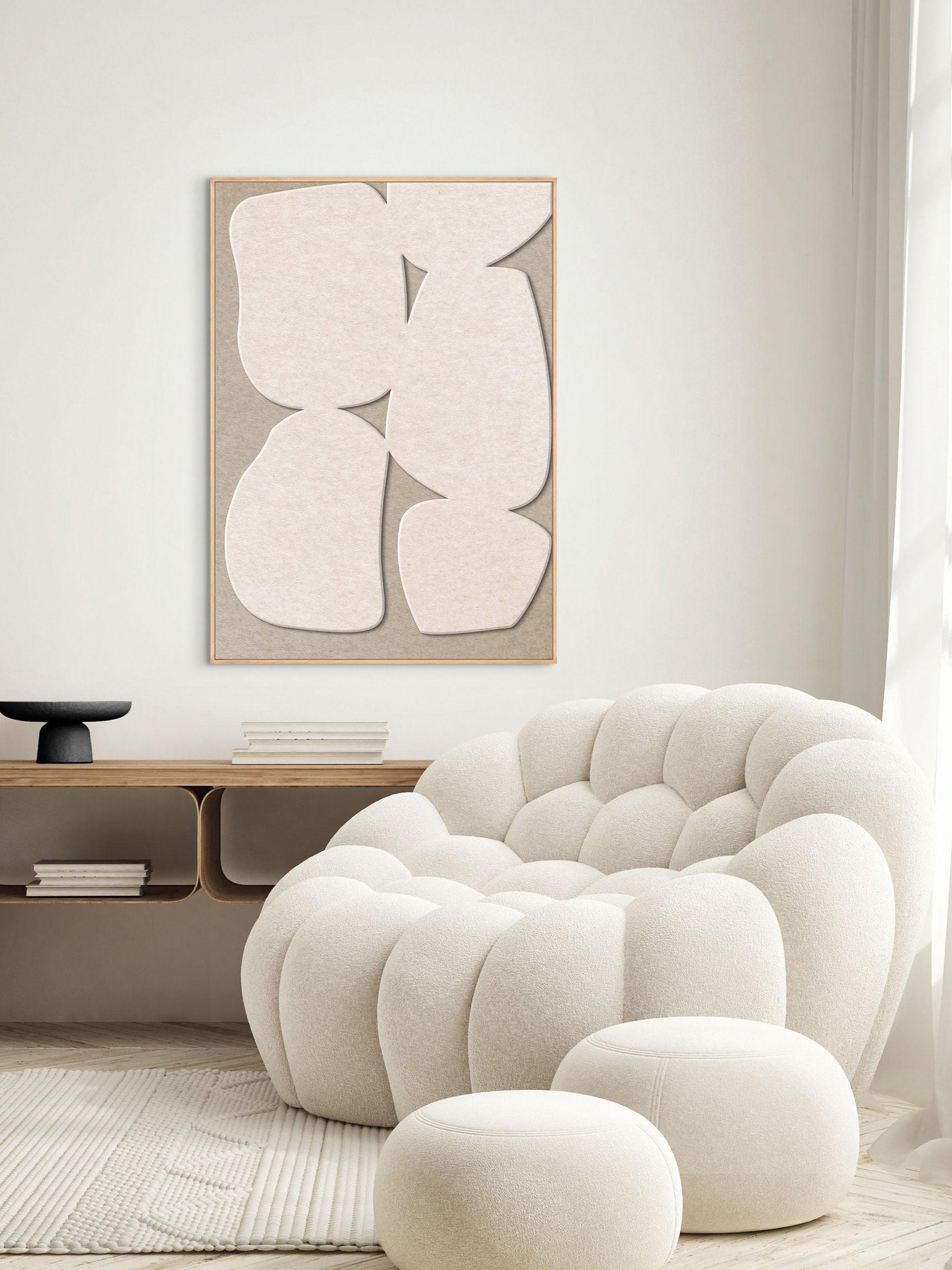 Acoustic Wall Art Stone Path 1