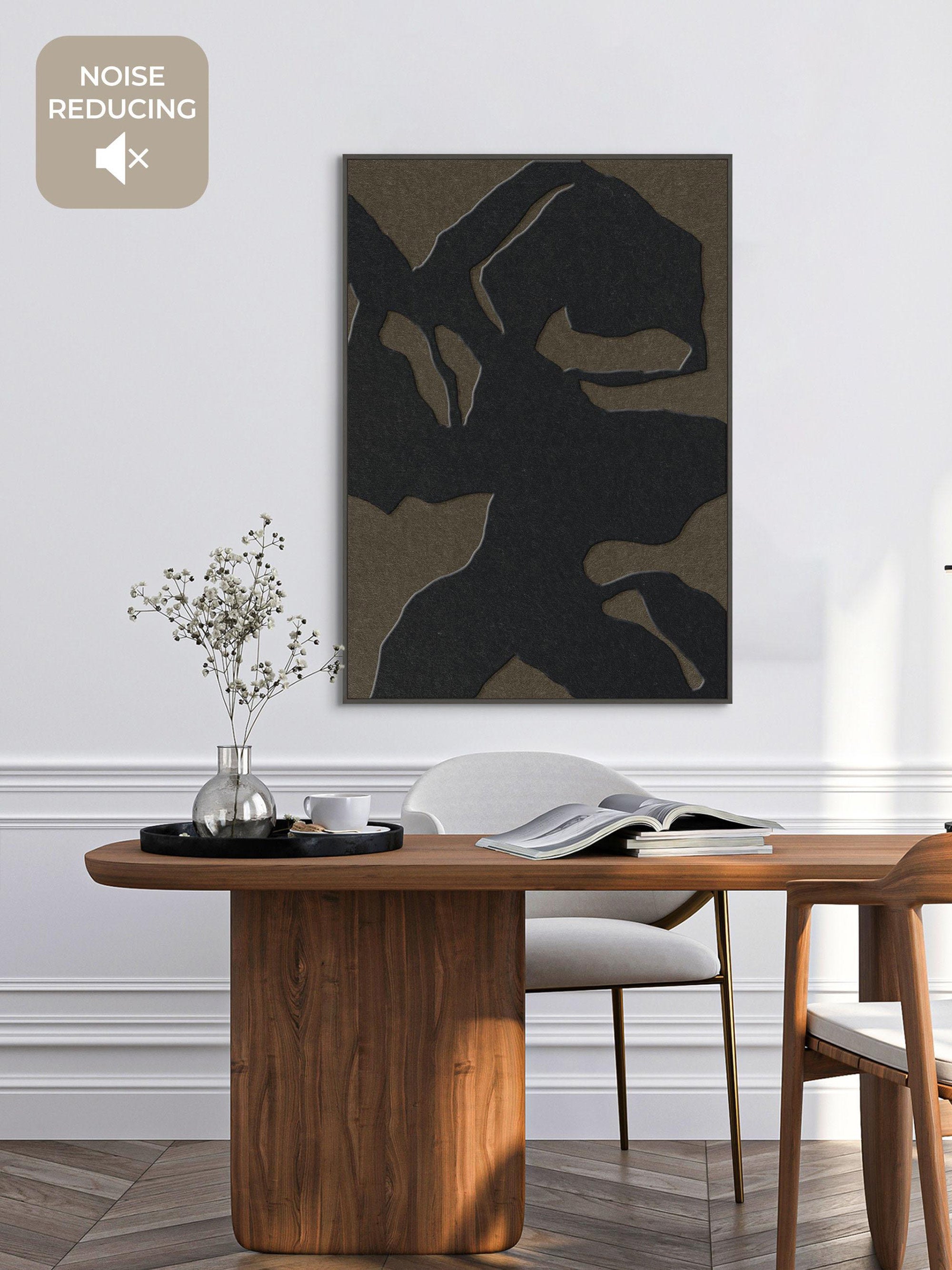 Acoustic Wall Art Silent Shadows 1