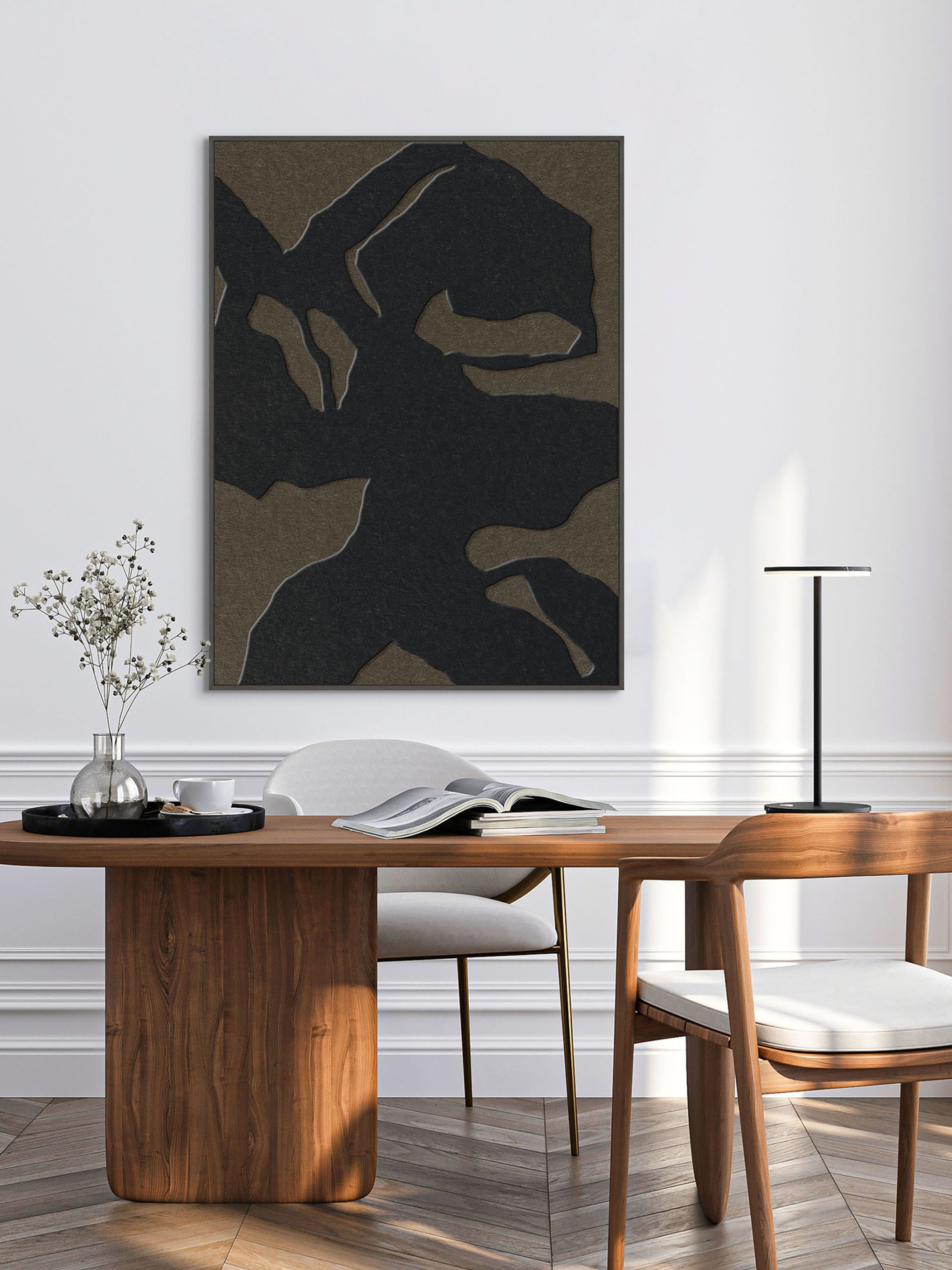 Acoustic Wall Art Silent Shadows 1