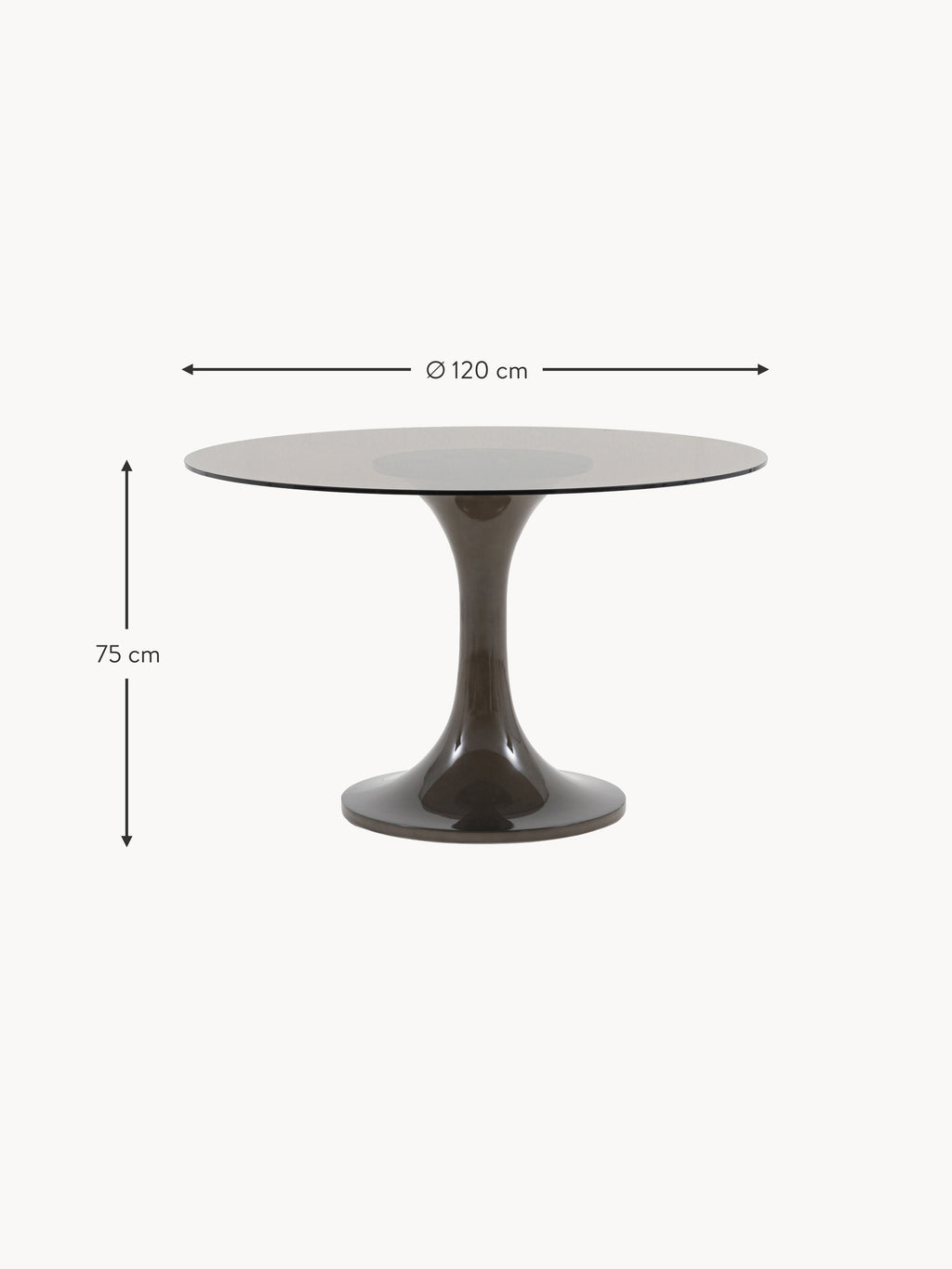 Tivoli Round Dining Table, Ø 120 cm