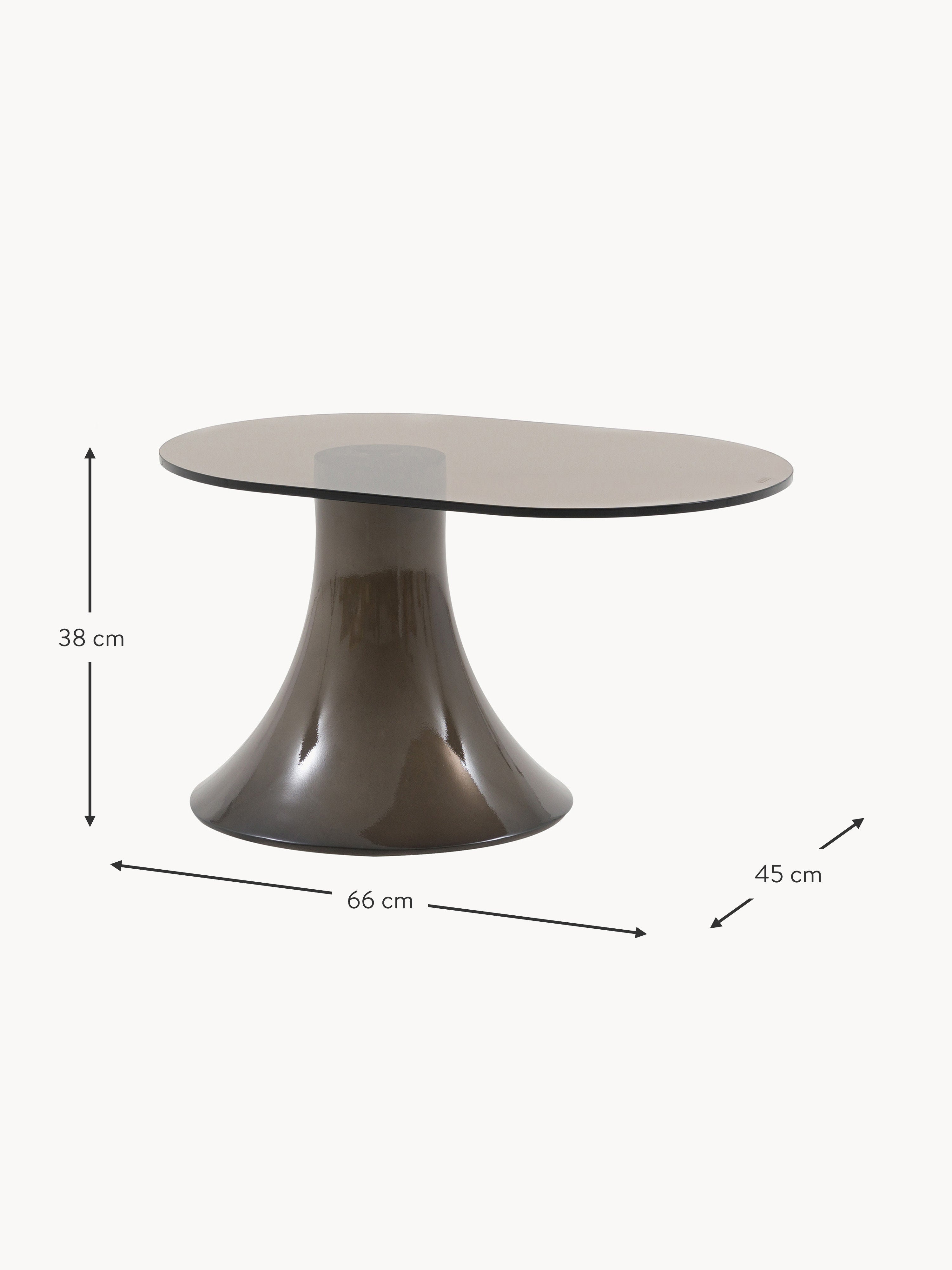 Anzio Oval Coffee Table, in various sizes
