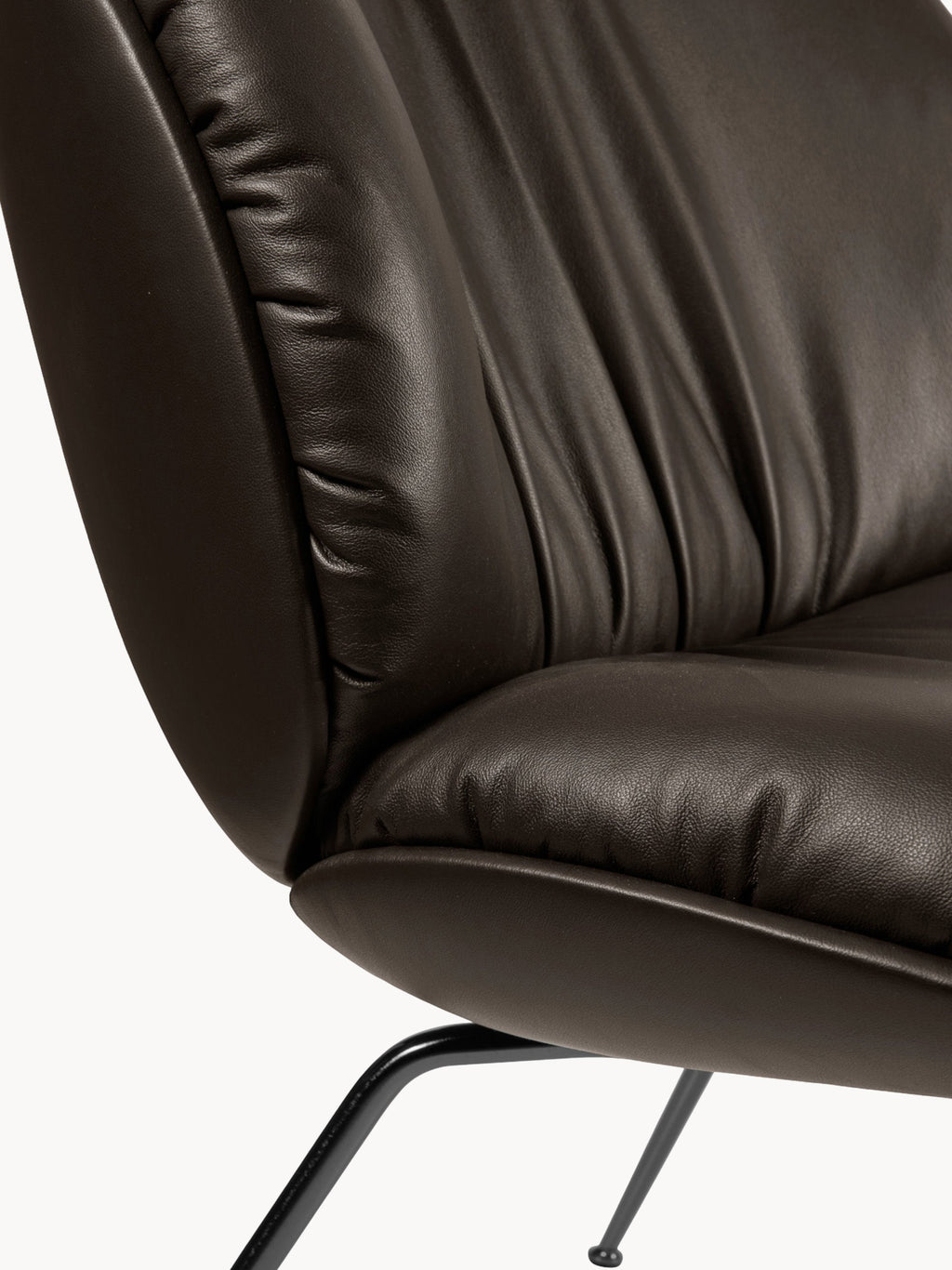 Beetle Leather Lounge Chair