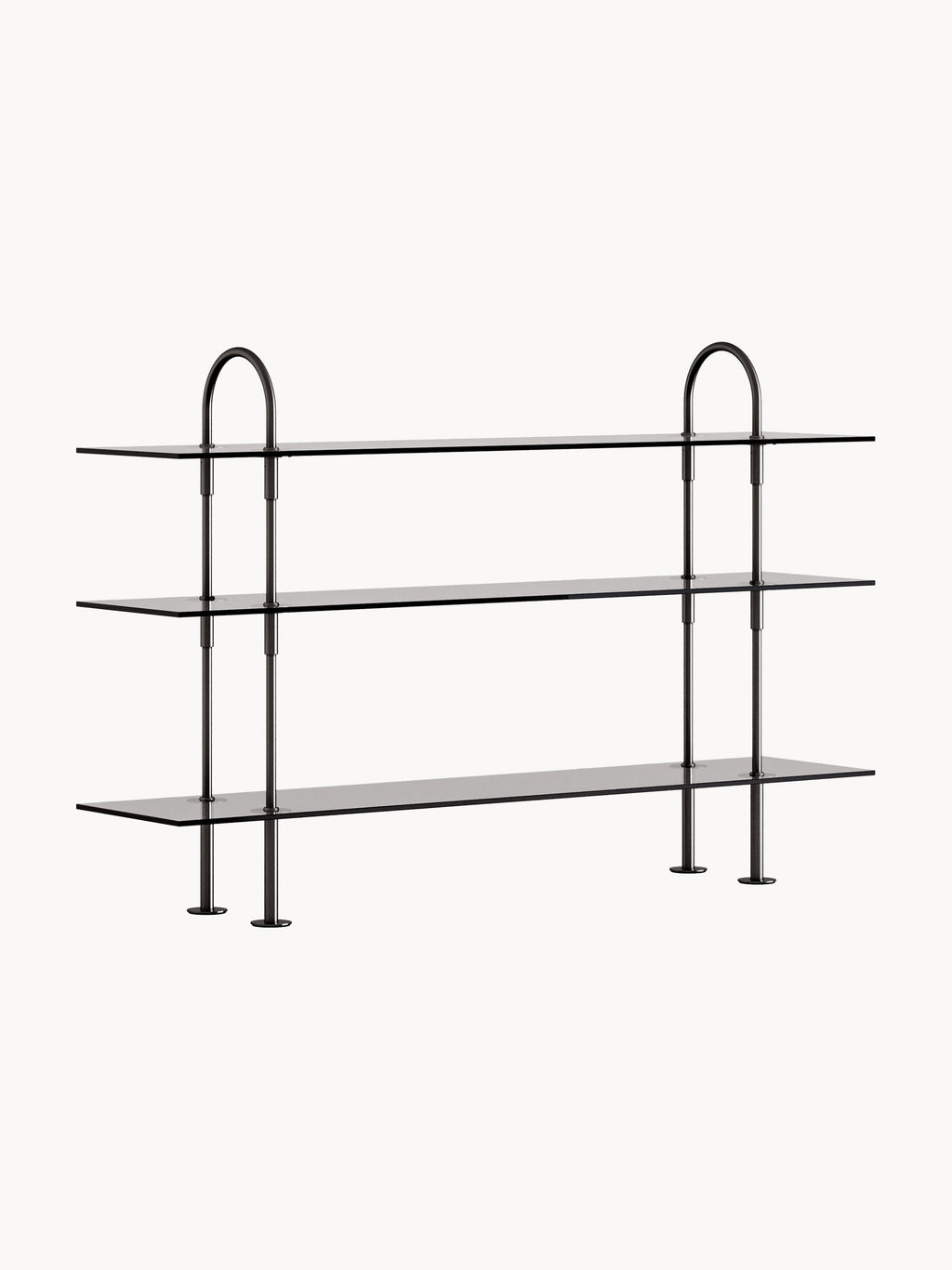 Gallery image 1 - Shelving Unit Keen with Glass Shelves