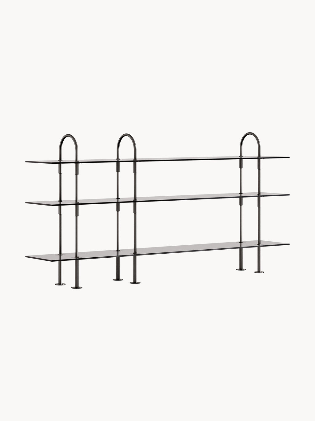 Gallery image 1 - Shelving Unit Keen with Glass Shelves