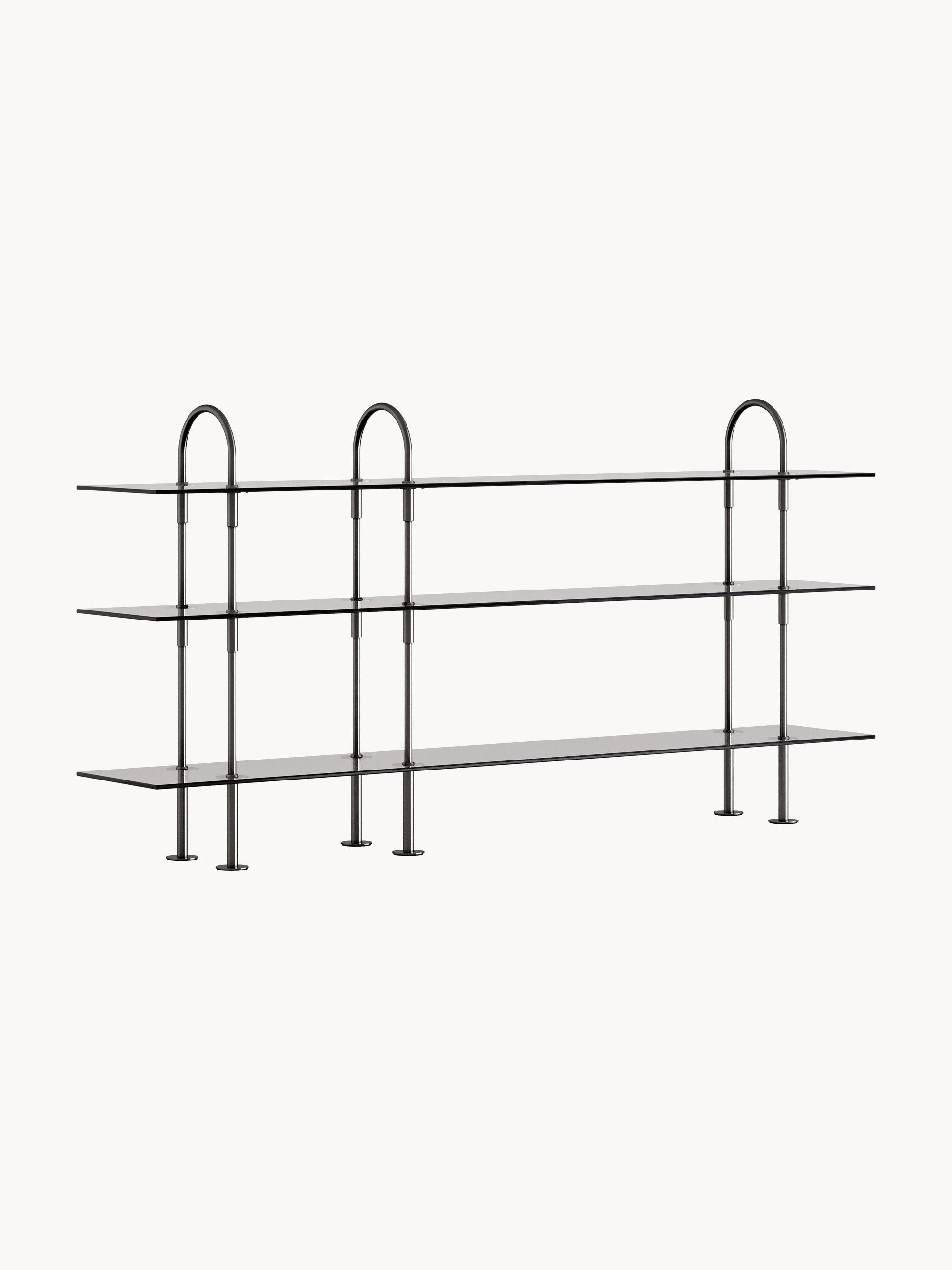 Gallery image 1 - Shelving Unit Keen with Glass Shelves