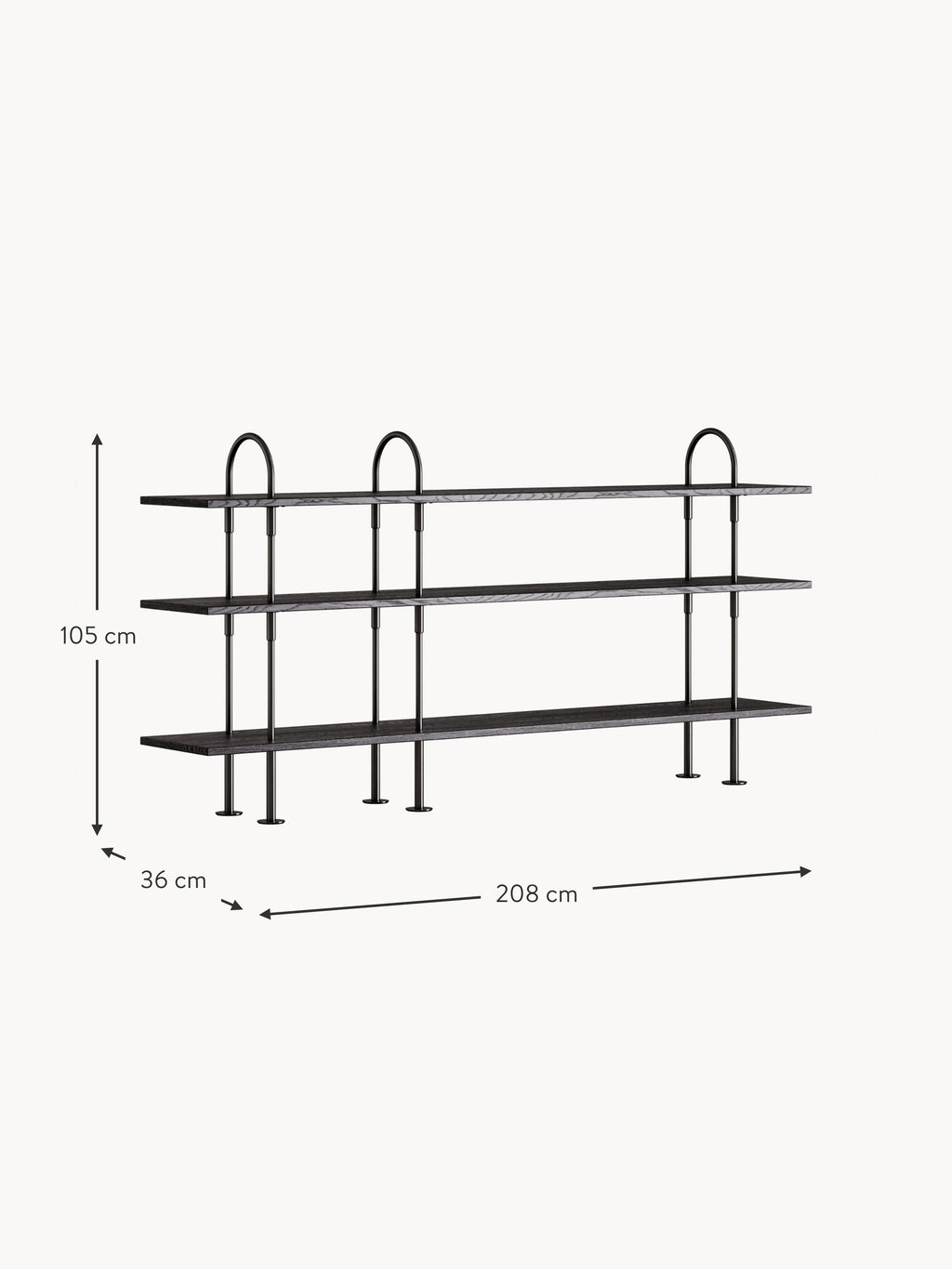 Keen Wooden Shelving Unit