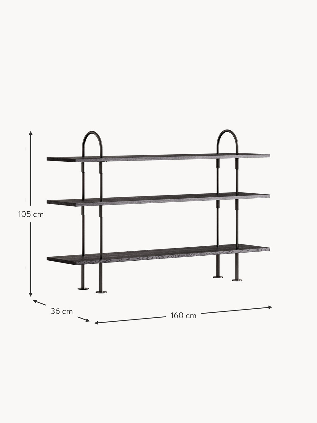 Keen Wooden Shelving Unit