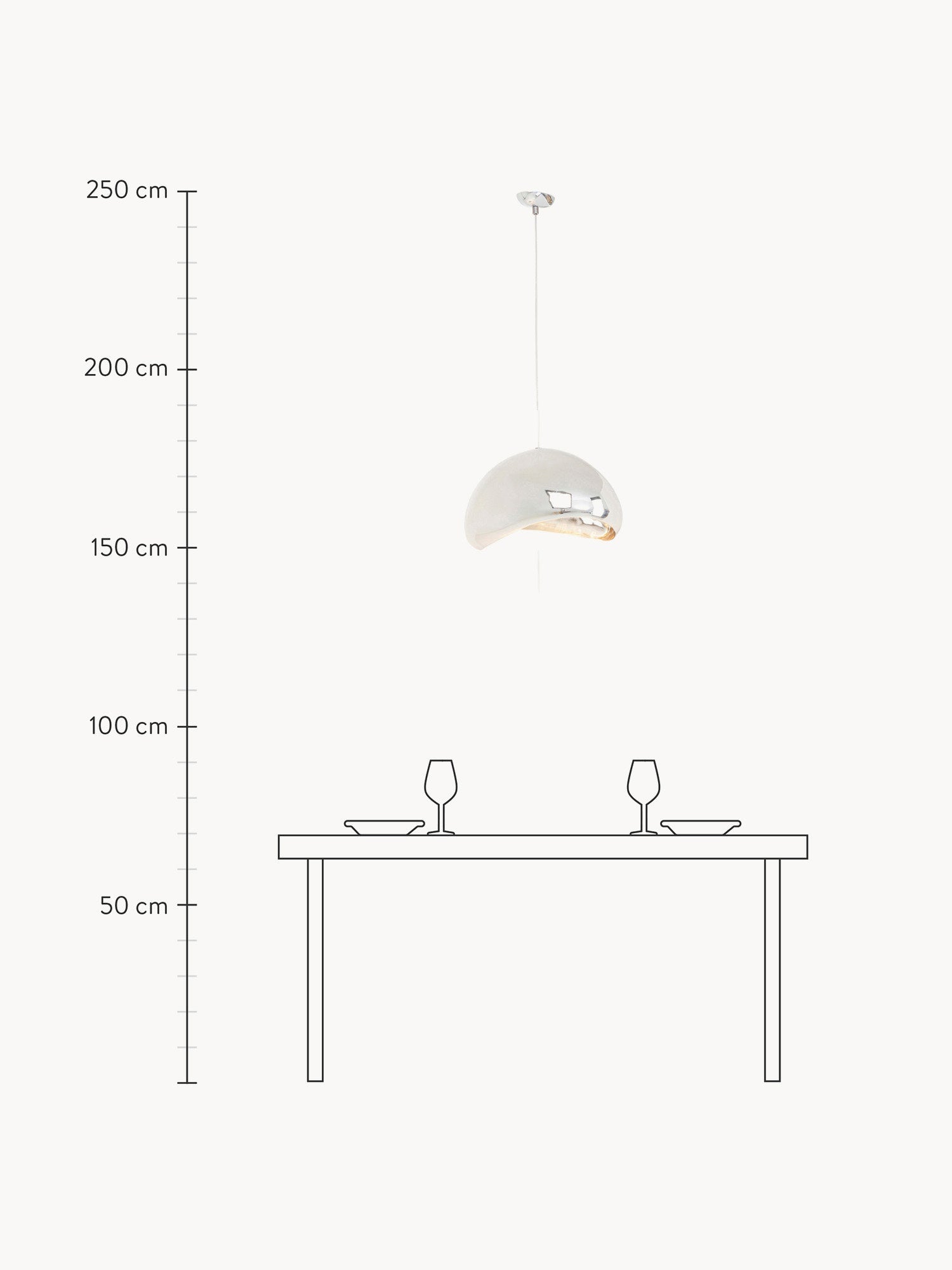 Beam Pendant Light Cloud