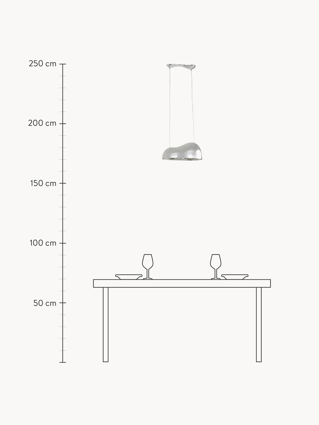 Beam Pendant Light Cloud