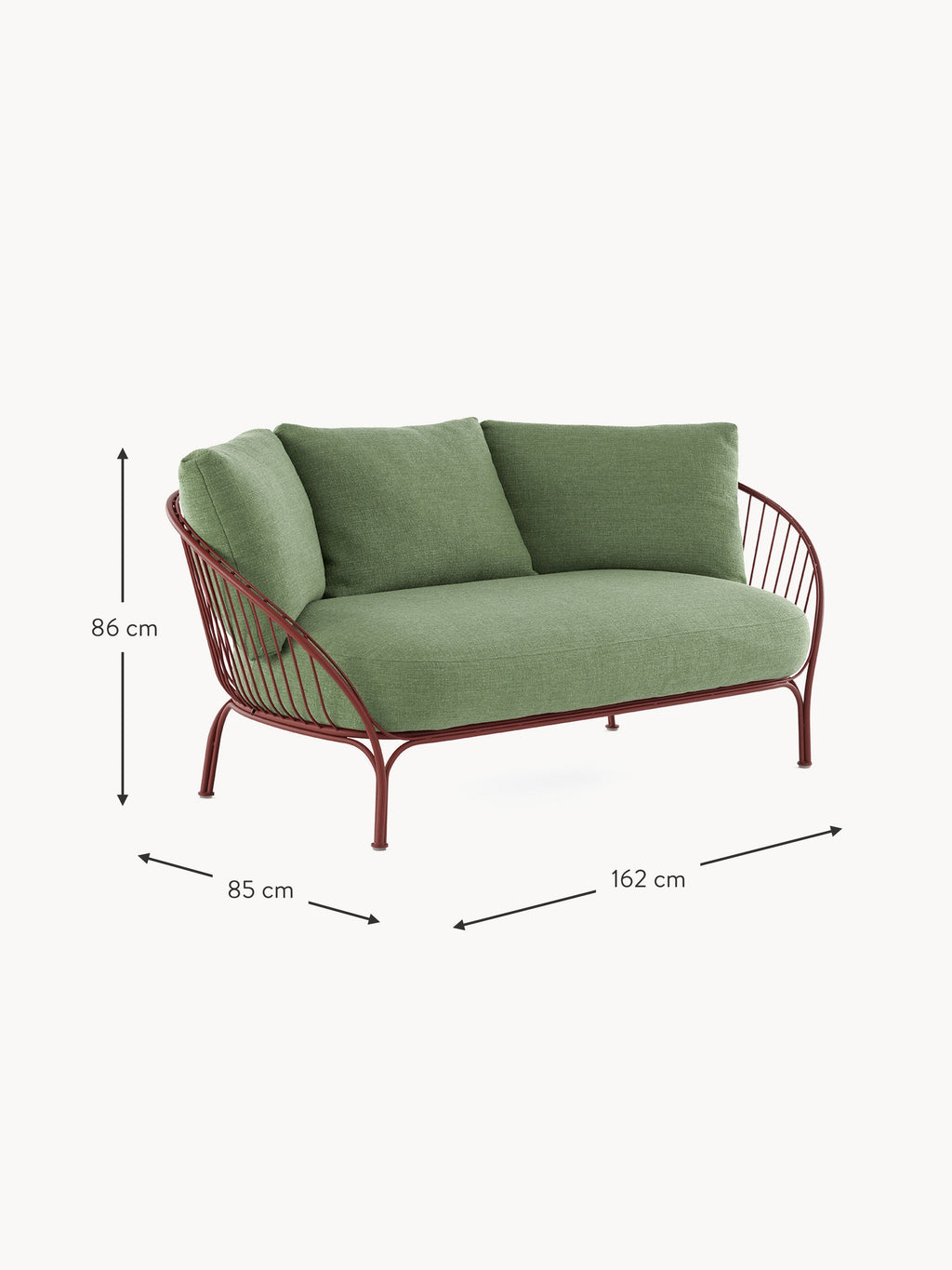 Hiray Garden Lounge Sofa (3-seater)