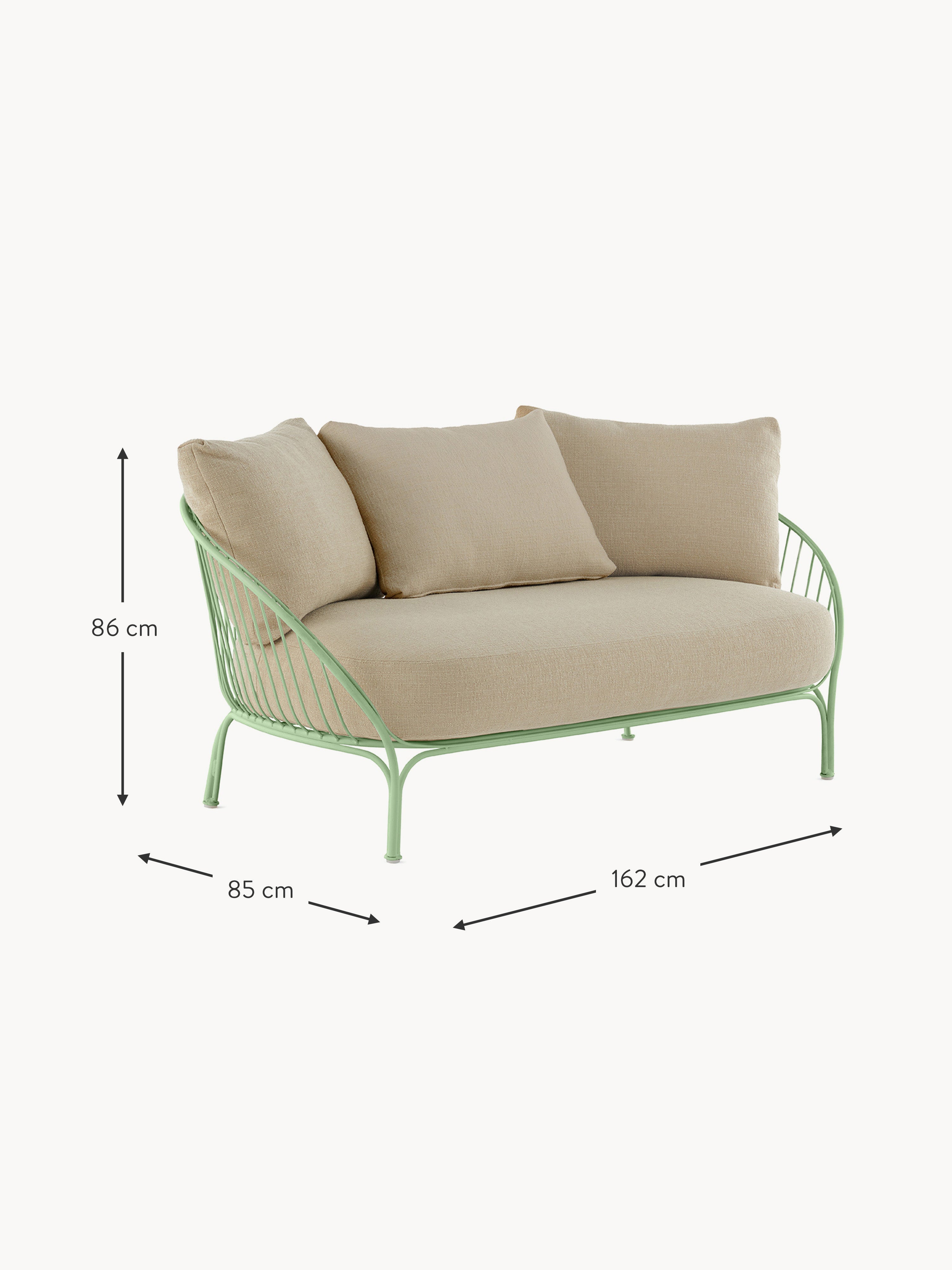 Hiray Garden Lounge Sofa (3-seater)