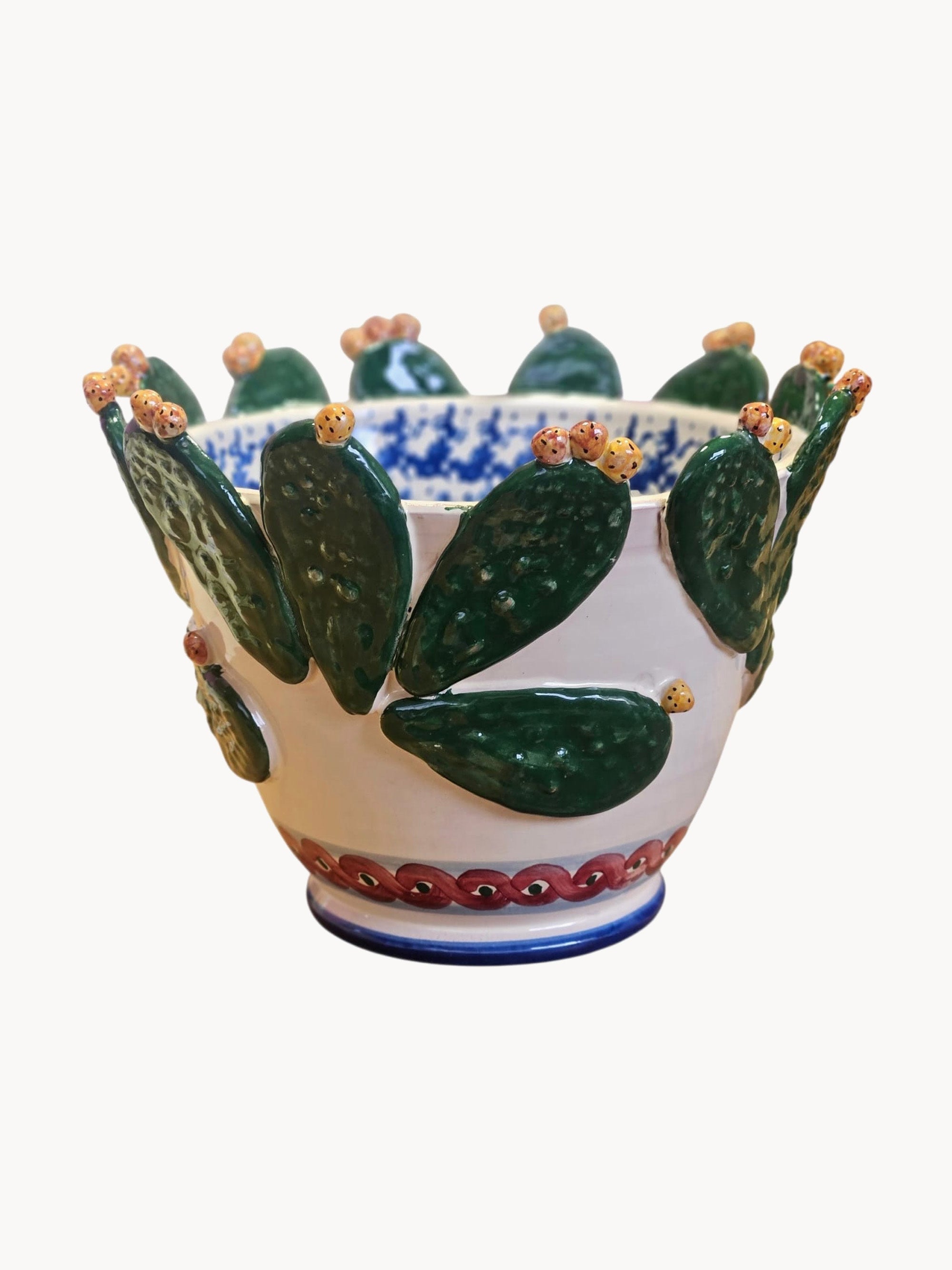 Gallery image 1 - Hand-Painted Serving Bowl Sicilian Summer