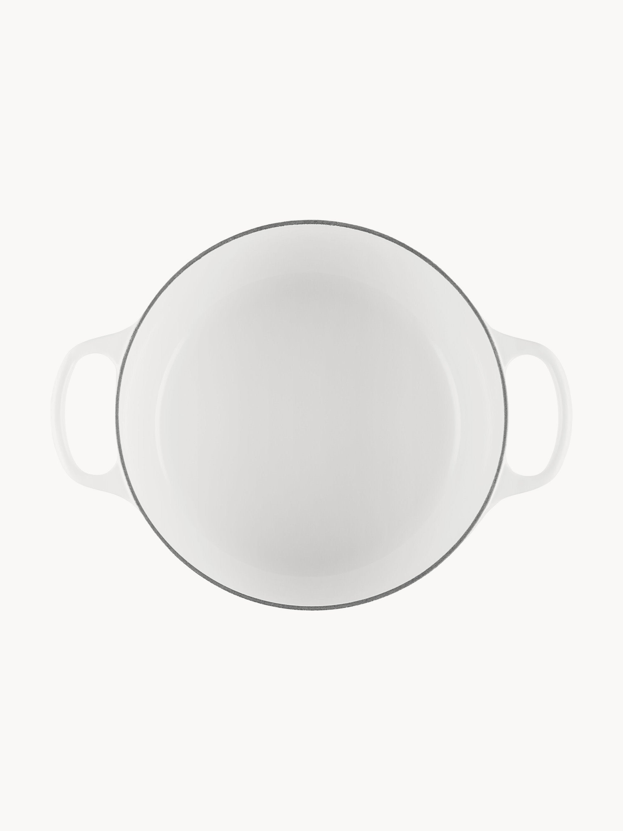 Petal Round Cast Iron Casserole