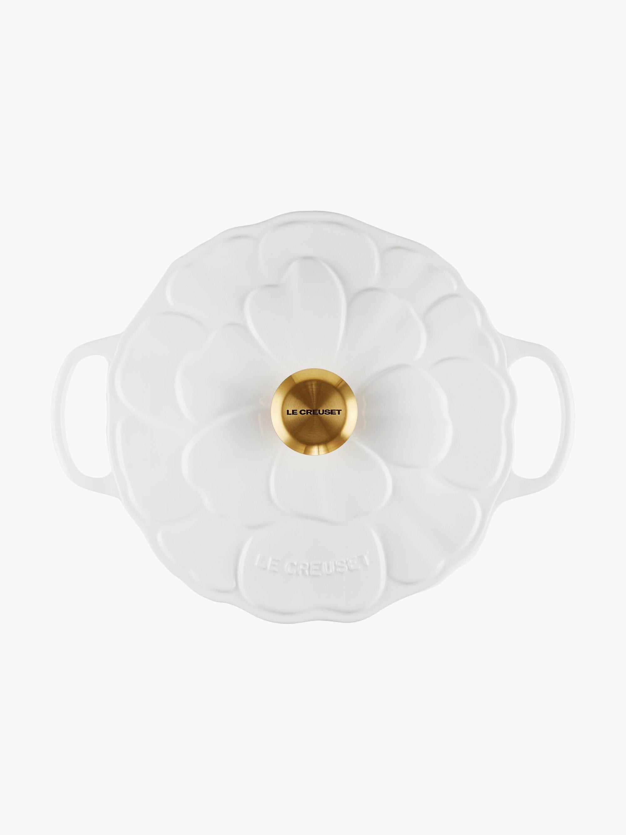 Petal Round Cast Iron Casserole